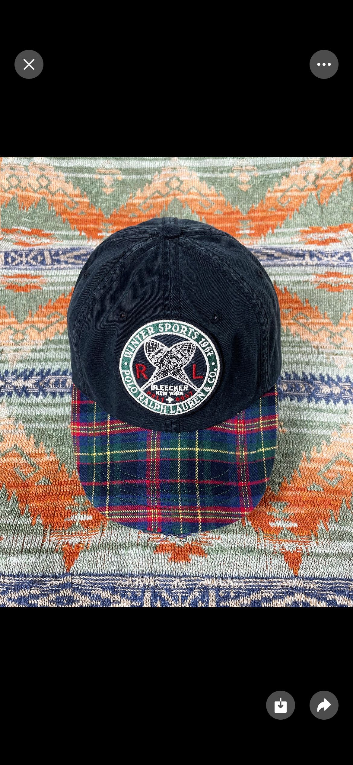 Polo Ralph Lauren Polo Ralph Lauren Rare Leather baseball hat baseball cap Size ONE SIZE - 1 Thumbnail