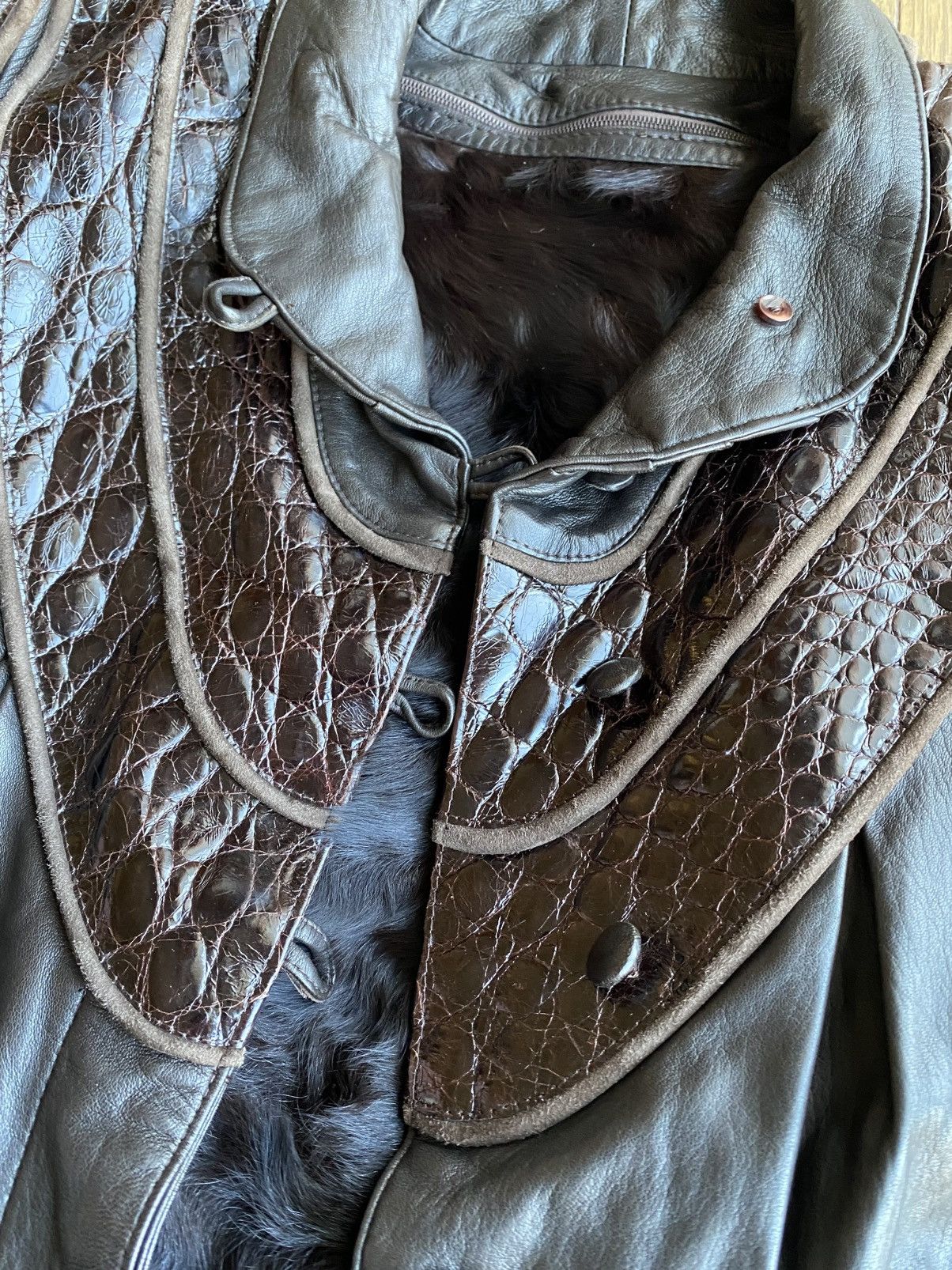 Other Vintage Serge Miko (Paris) leather jacket Size M / US 6-8 / IT 42-44 - 2 Thumbnail