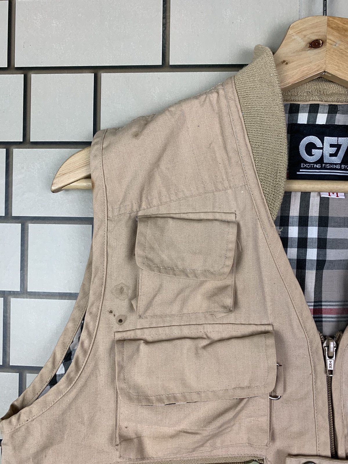 Japanese Brand Vintage Gett Multi Pocket Vest Size US M / EU 48-50 / 2 - 3 Thumbnail