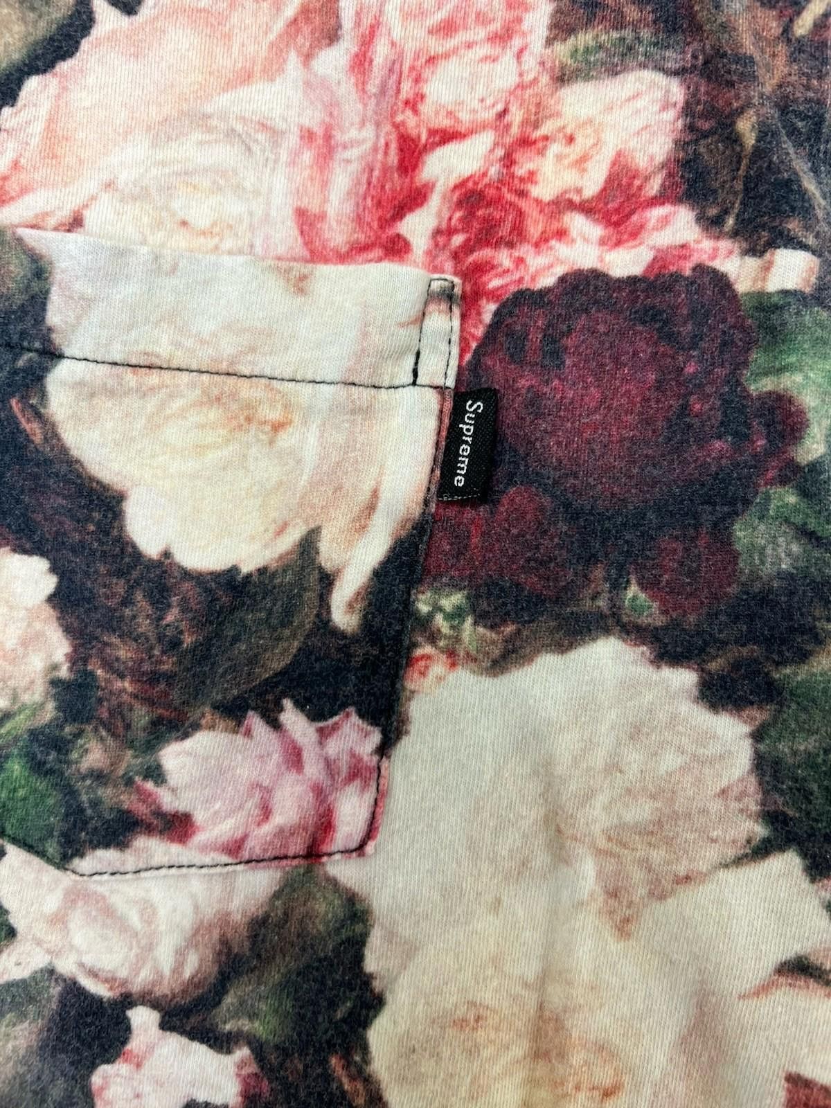 Supreme SS13 Supreme Floral PCL Power Corruption Lies Pocket Tee L Size US L / EU 52-54 / 3 - 3 Thumbnail