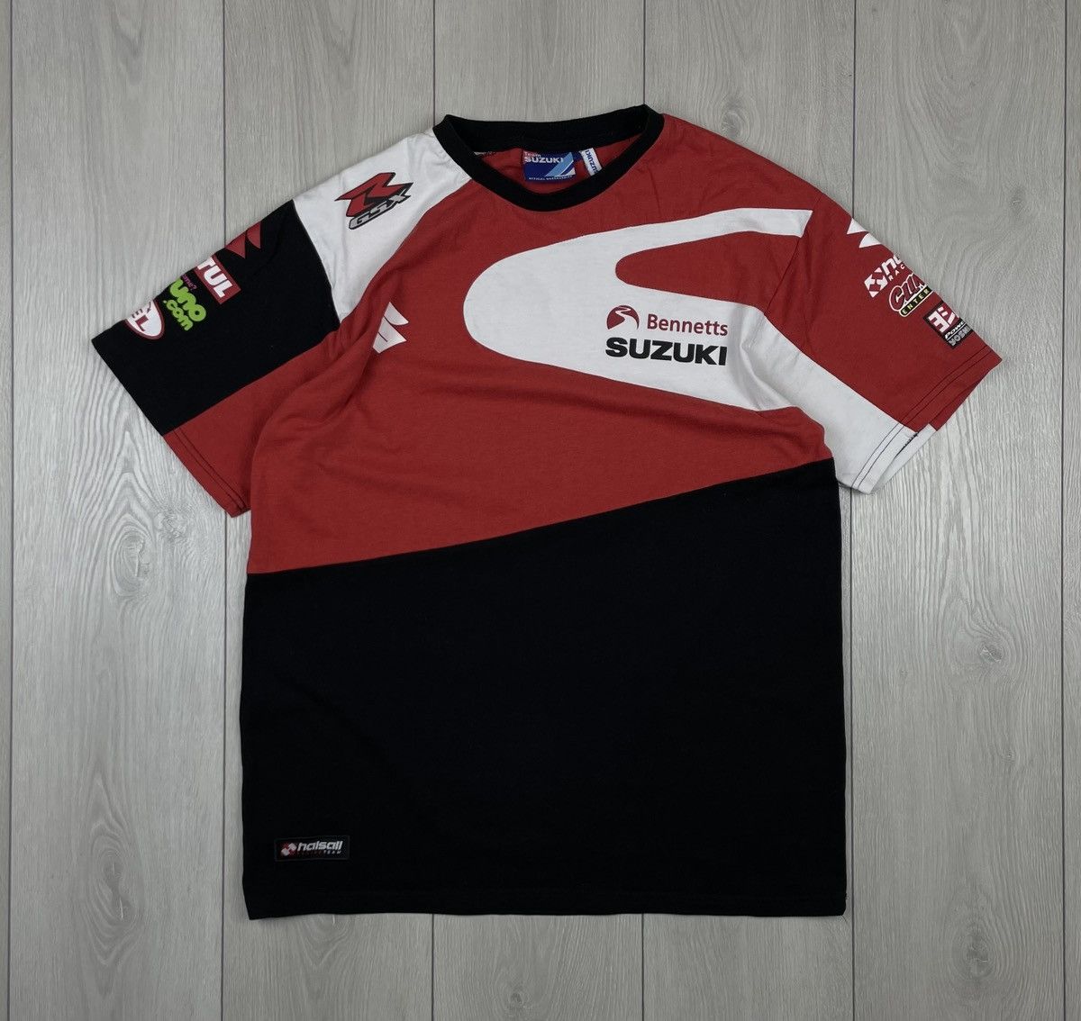 Fox Racing Suzuki Racing Vintage Men’s T Shirt Size L Red Black Size US L / EU 52-54 / 3 - 1 Thumbnail