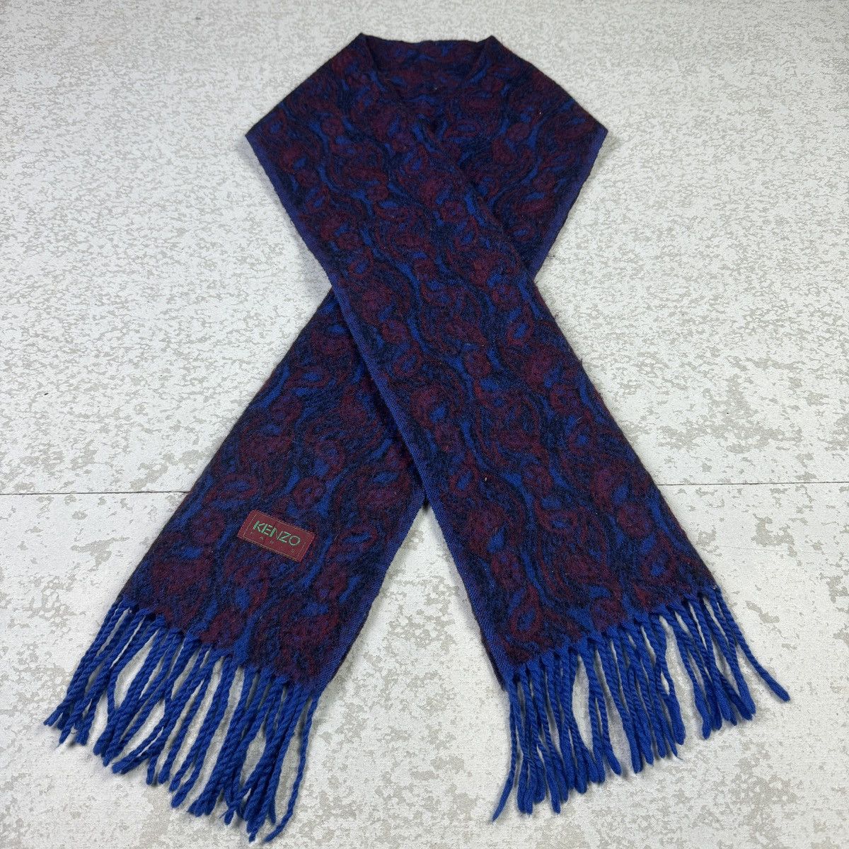 Kenzo × Vintage KENZO Paris Scarves / Muffler / Neckwear - as007 Size ONE SIZE - 4 Thumbnail