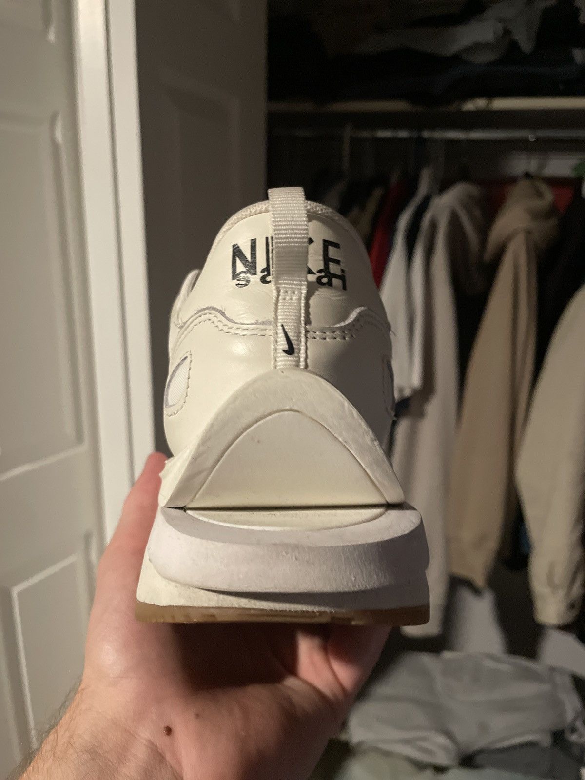 Nike × Sacai Nike Sacai Vaporwaffle “Sail Gum” Size US 10.5 / EU 43-44 - 7 Thumbnail