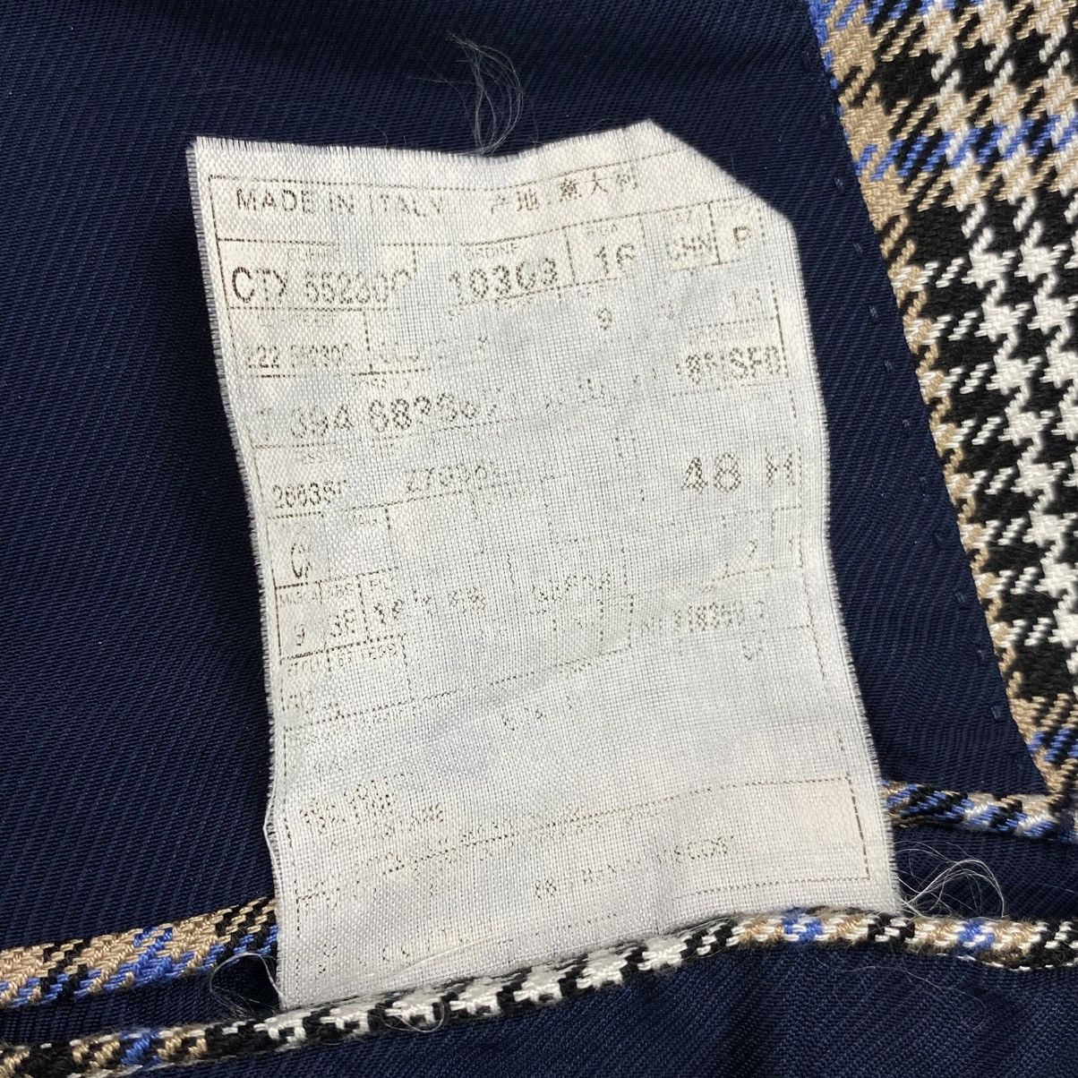 Gucci Tailored Houndstooth Tartan Blazer Size 48S - 6 Thumbnail