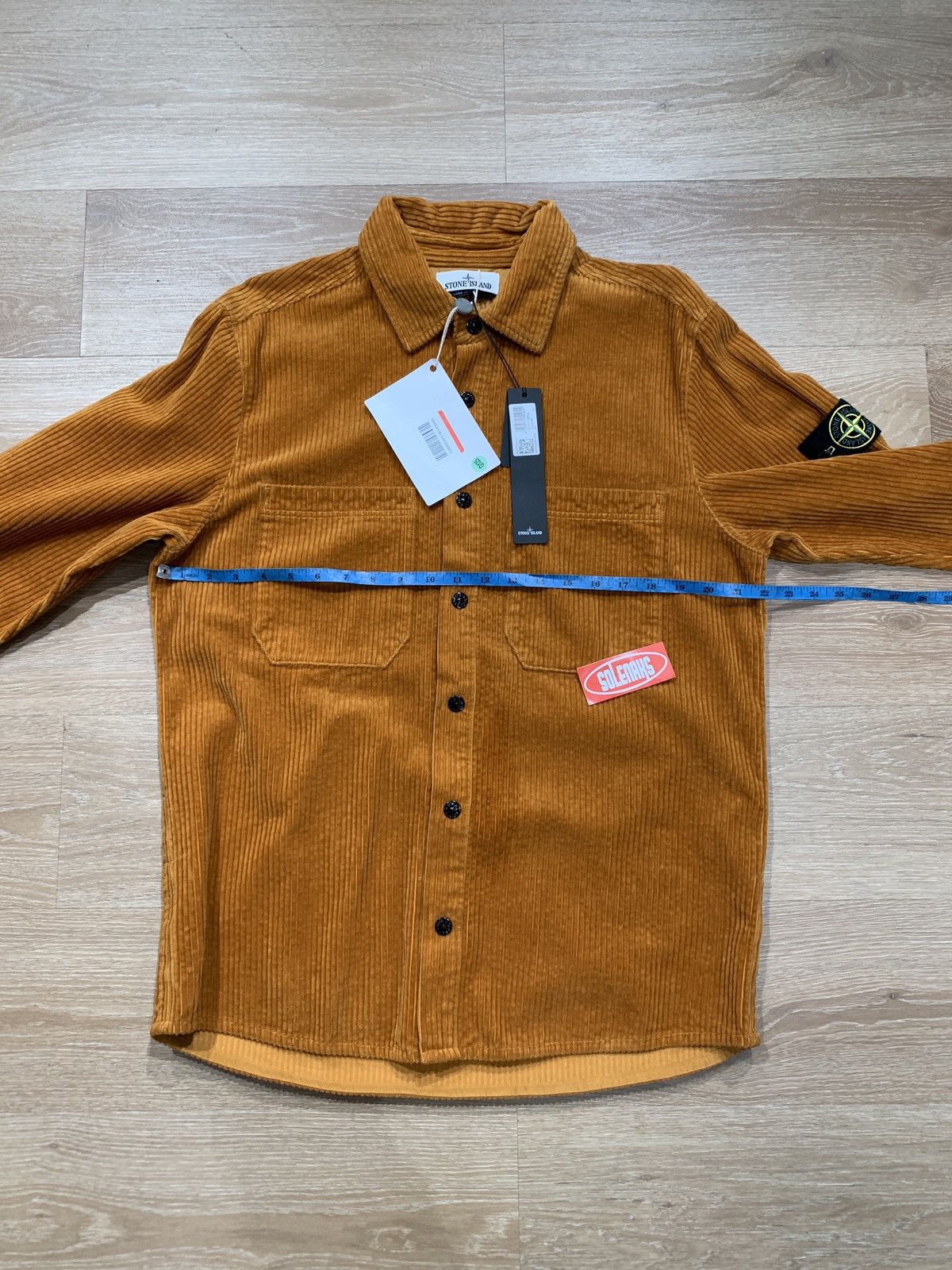 Designer × Stone Island Stone island corduroy overshirt rare Size US M / EU 48-50 / 2 - 6 Thumbnail