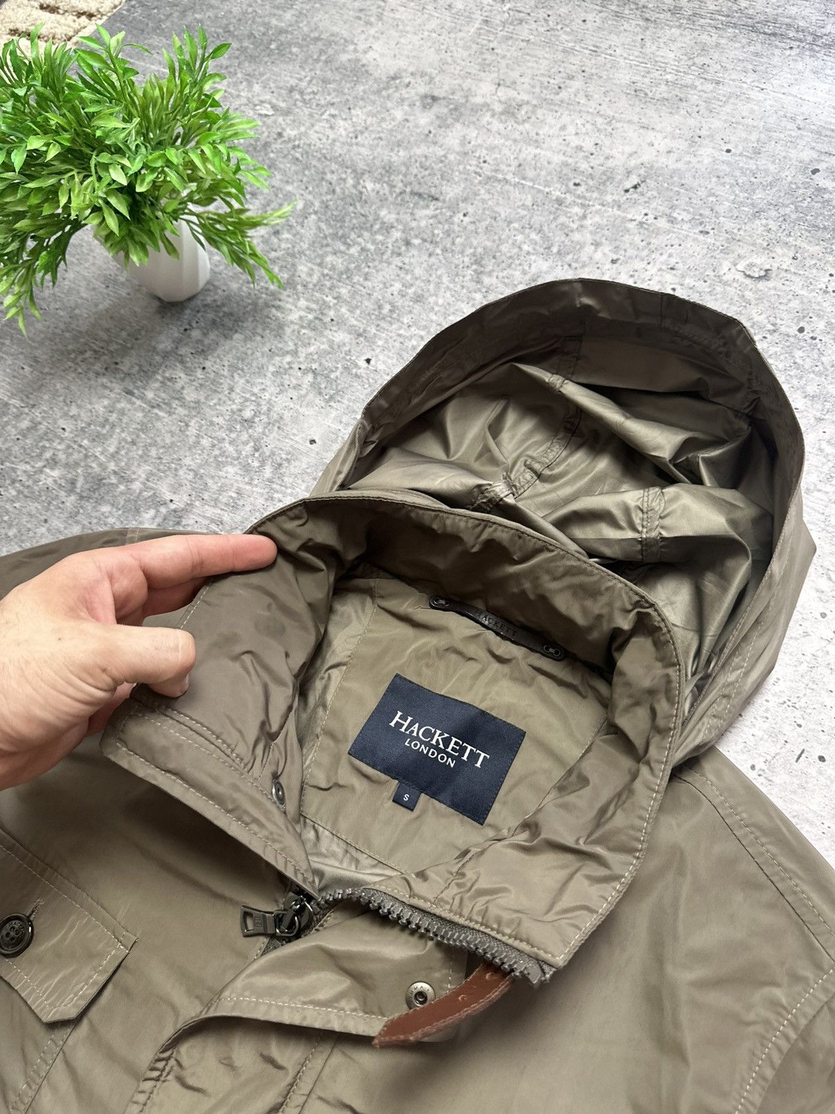 Hackett Hackett London Farnham Nylon Multipocket Jacket Old money Size US S / EU 44-46 / 1 - 4 Thumbnail