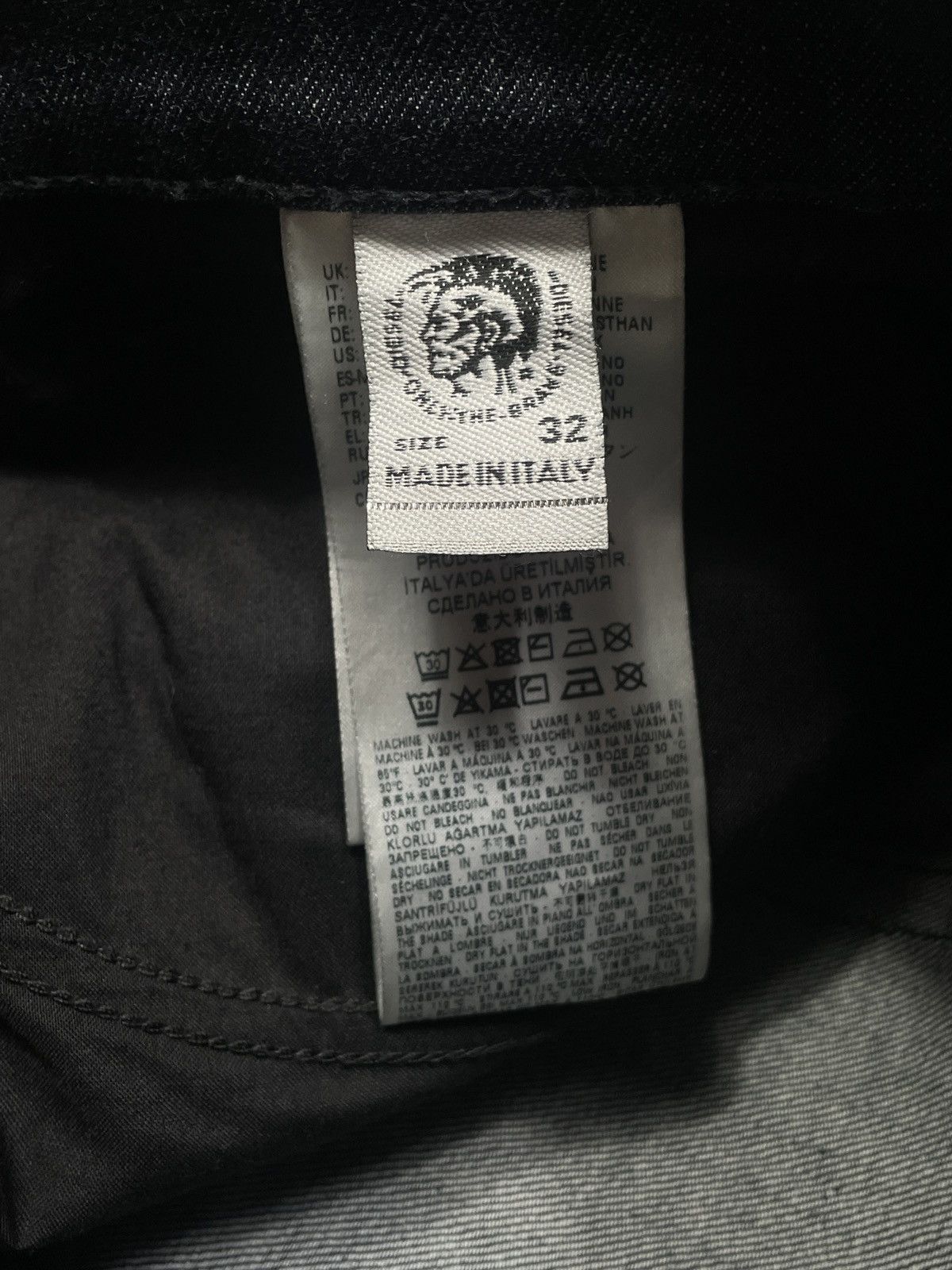 Diesel 🔥RARE🔥Diesel Vintage Y2K Pants Denim Baggy Rare Size US 32 / EU 48 - 11 Thumbnail
