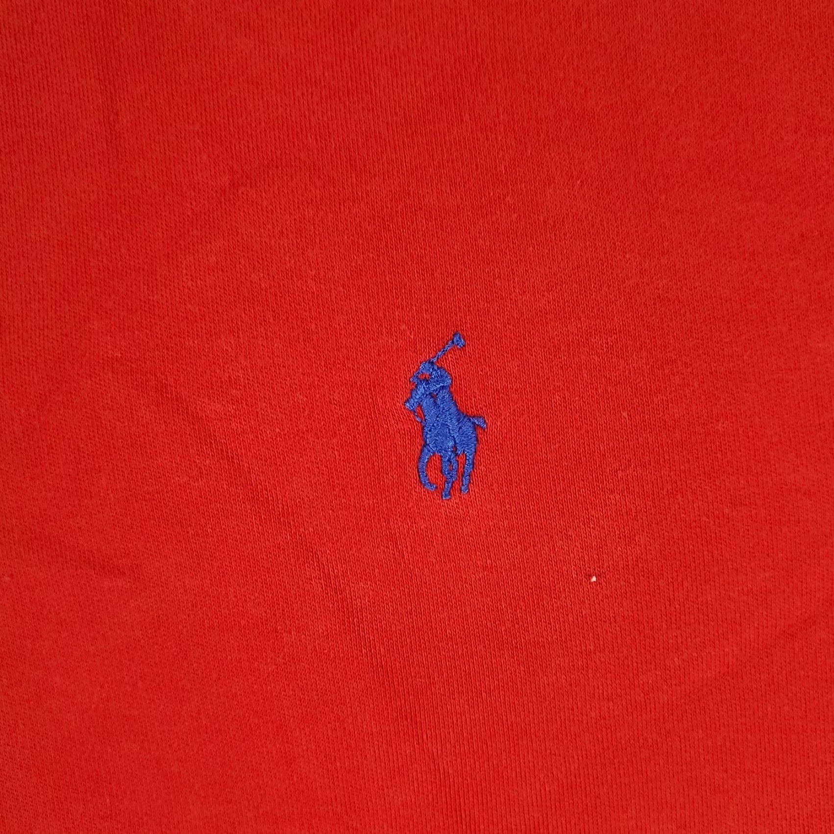 Ralph Lauren Ralph Lauren Polo Shirt Mens XL Red Casual Short Sleeve Activewear Size US XL / EU 56 / 4 - 2 Thumbnail
