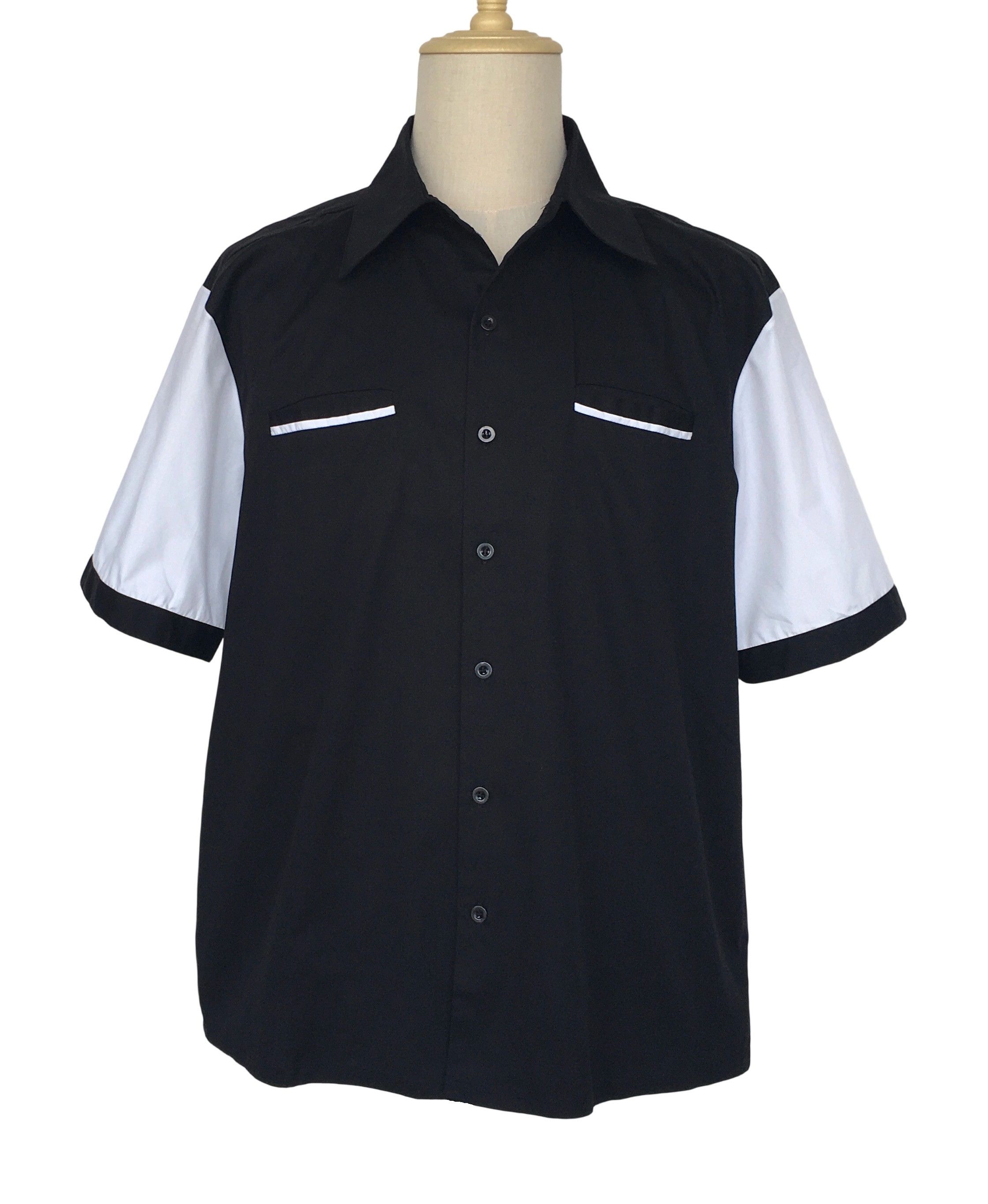 Other Vintage Shirt Short Sleeve Men Clothes Black Size US XXL / EU 58 / 5 - 1 Thumbnail