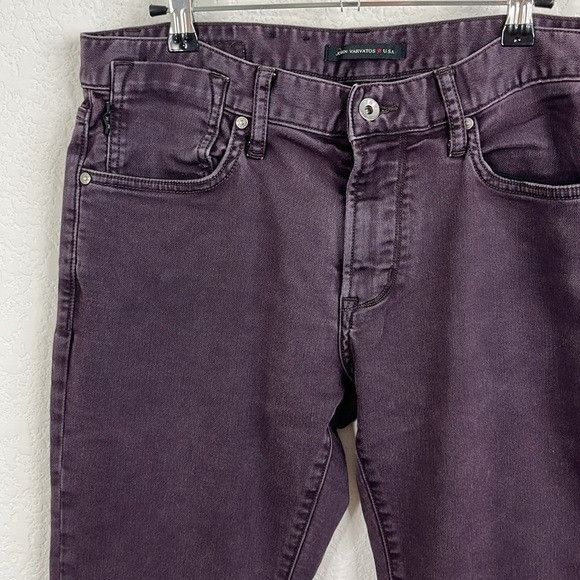 John Varvatos John Varvatos Bowery Slim Straight Denim Jeans Size US 32 / EU 48 - 1 Thumbnail