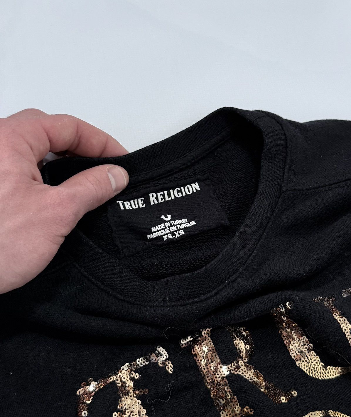 True Religion Vintage True Religion Streetwear Track Y2K sweatshirt Size US S / EU 44-46 / 1 - 8 Thumbnail