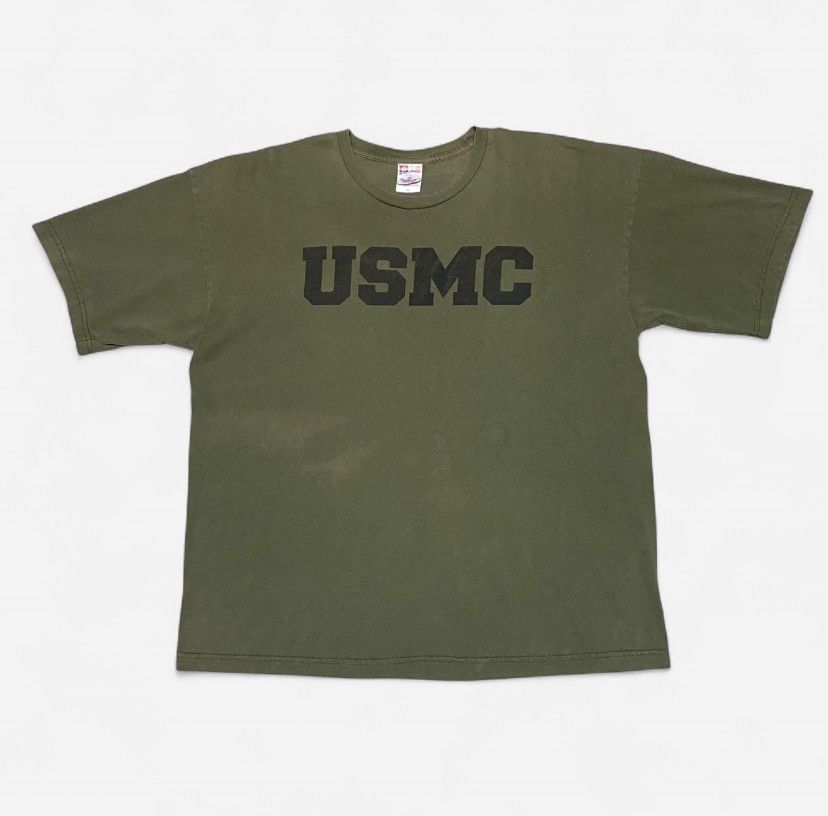 Other Vintage USMC army green graphic T-shirt Size US XL / EU 56 / 4 - 1 Thumbnail