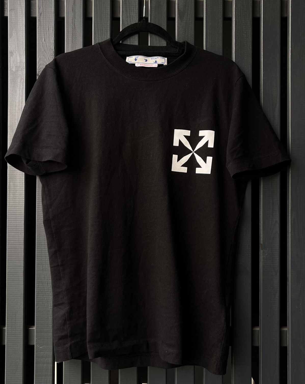Off-White 🔥 Off-White Classic Arrows Tee – Iconic Minimal Front Hit Size US S / EU 44-46 / 1 - 1 Thumbnail