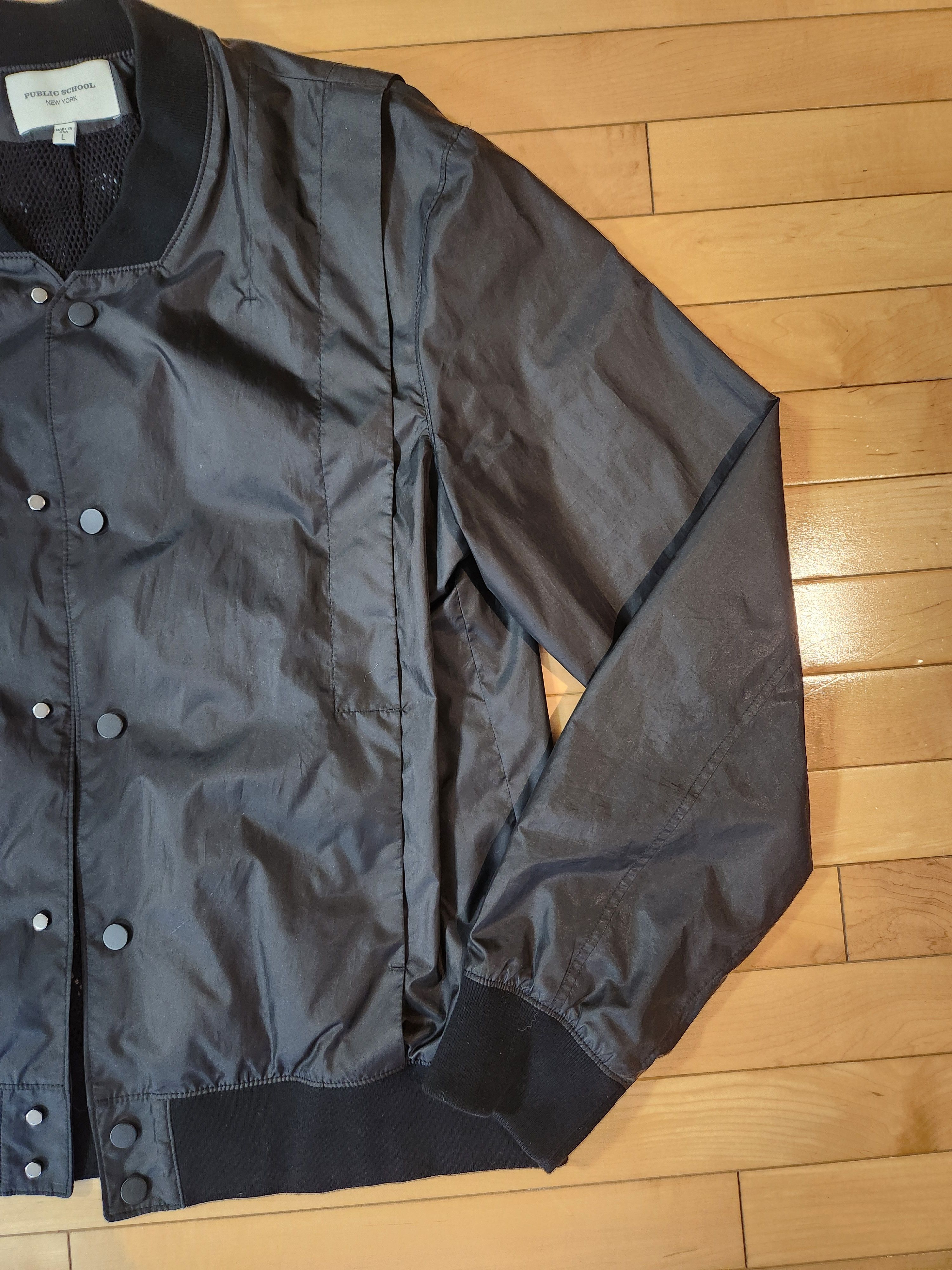 Public School Public School Light Varsity Wind Jacket Made in USA Size US L / EU 52-54 / 3 - 4 Thumbnail