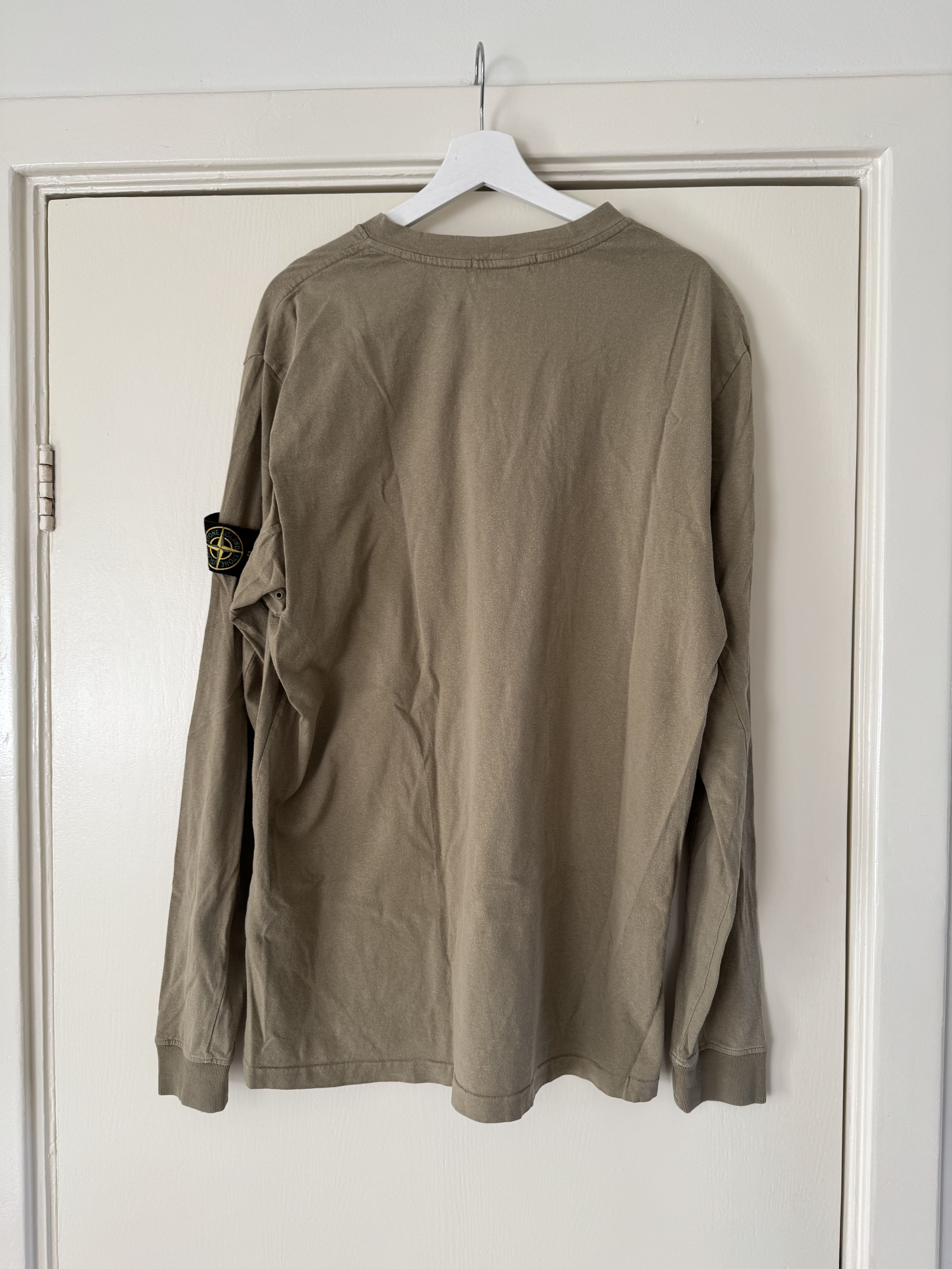 Stone Island Stone Island Overshirt Olive Size US XXL / EU 58 / 5 - 7 Thumbnail