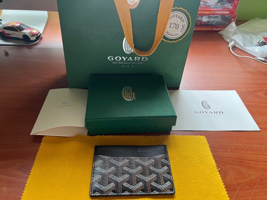 Pre-owned Goyard New  Card Holder In Multicolor