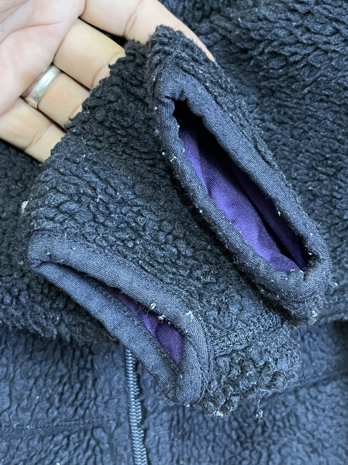Patagonia GRAIL🔥AUTHENTIC PATAGONIA BLACK ZIPPER FLEECE JACKET Size US M / EU 48-50 / 2 - 7 Thumbnail