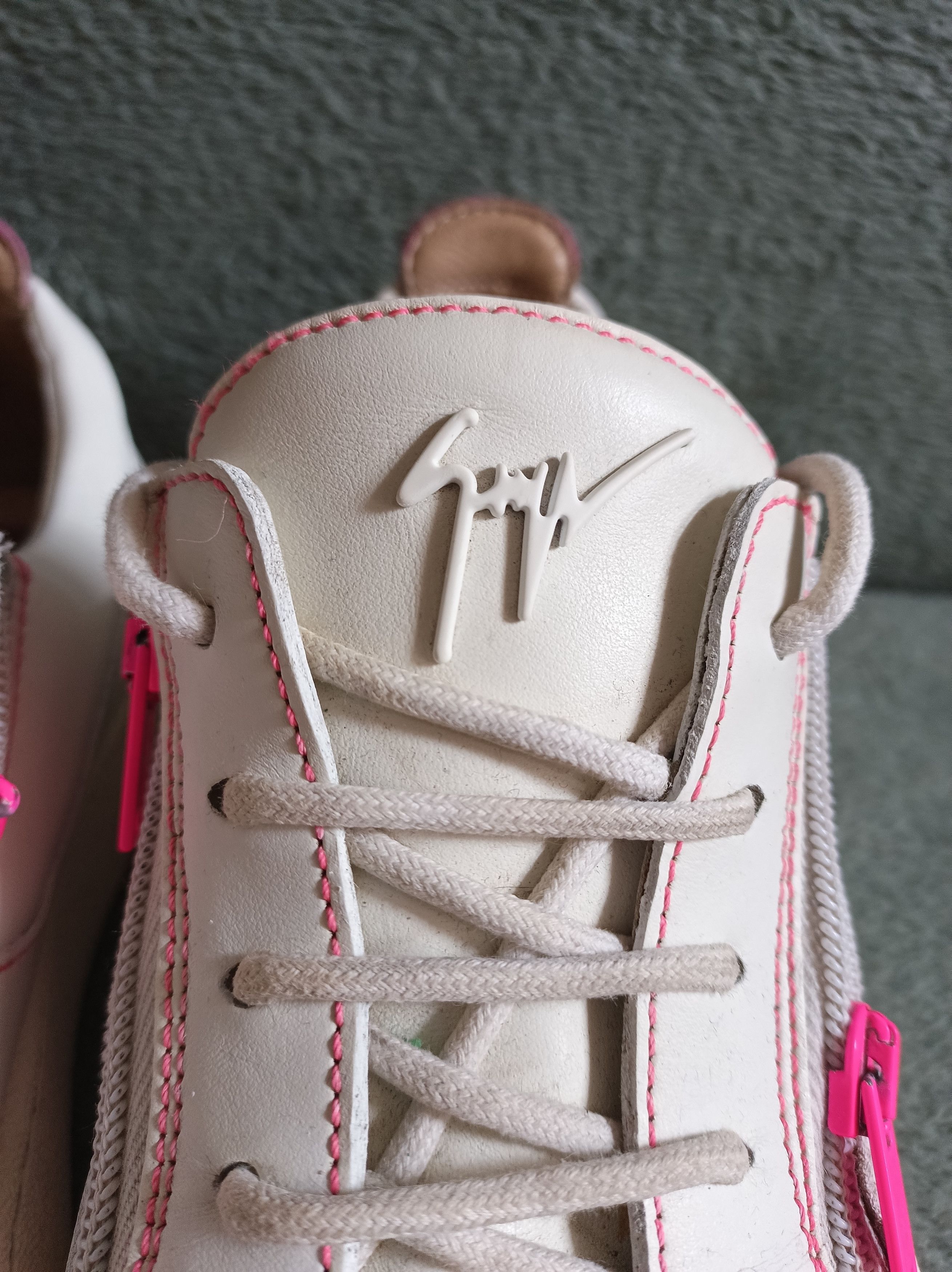 Giuseppe Zanotti Giuseppe Zanotti Gail Contrasting Sneakers Leather Size 39.5 Size US 9.5 / IT 39.5 - 2 Thumbnail
