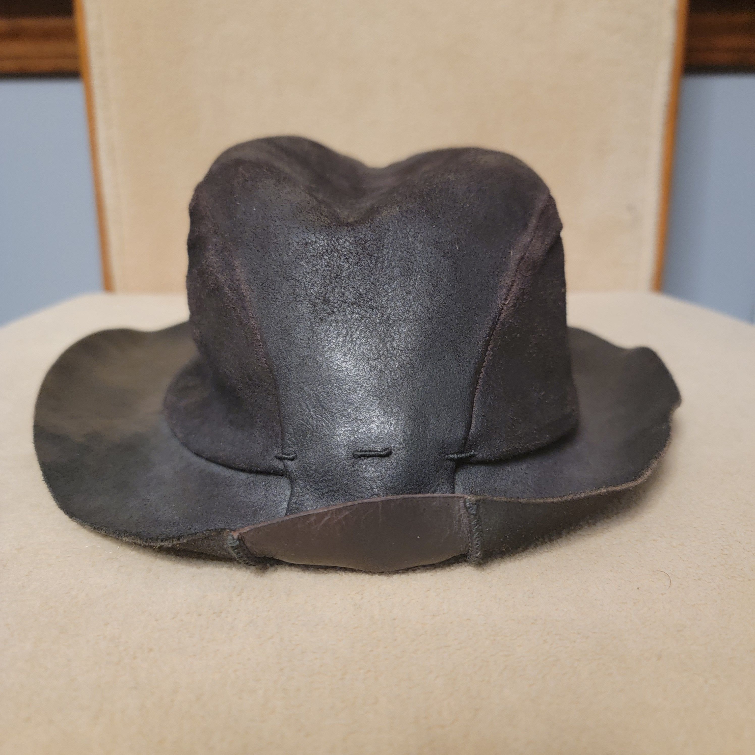 Layer-0 Reverse horse leather hat Size ONE SIZE - 5 Thumbnail
