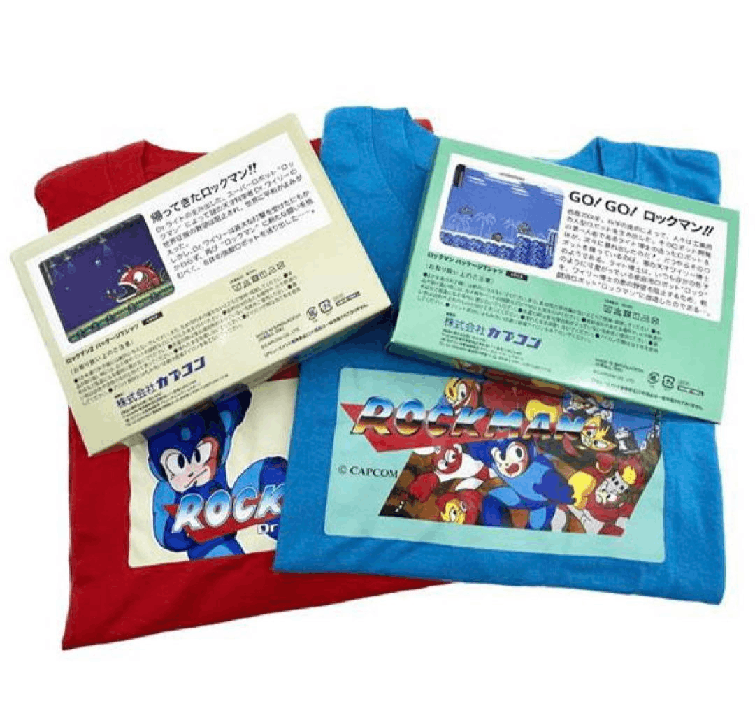 Japanese Brand Capcom Exclusive Official Rockman 2 Megaman Game Tee Size US L / EU 52-54 / 3 - 3 Thumbnail