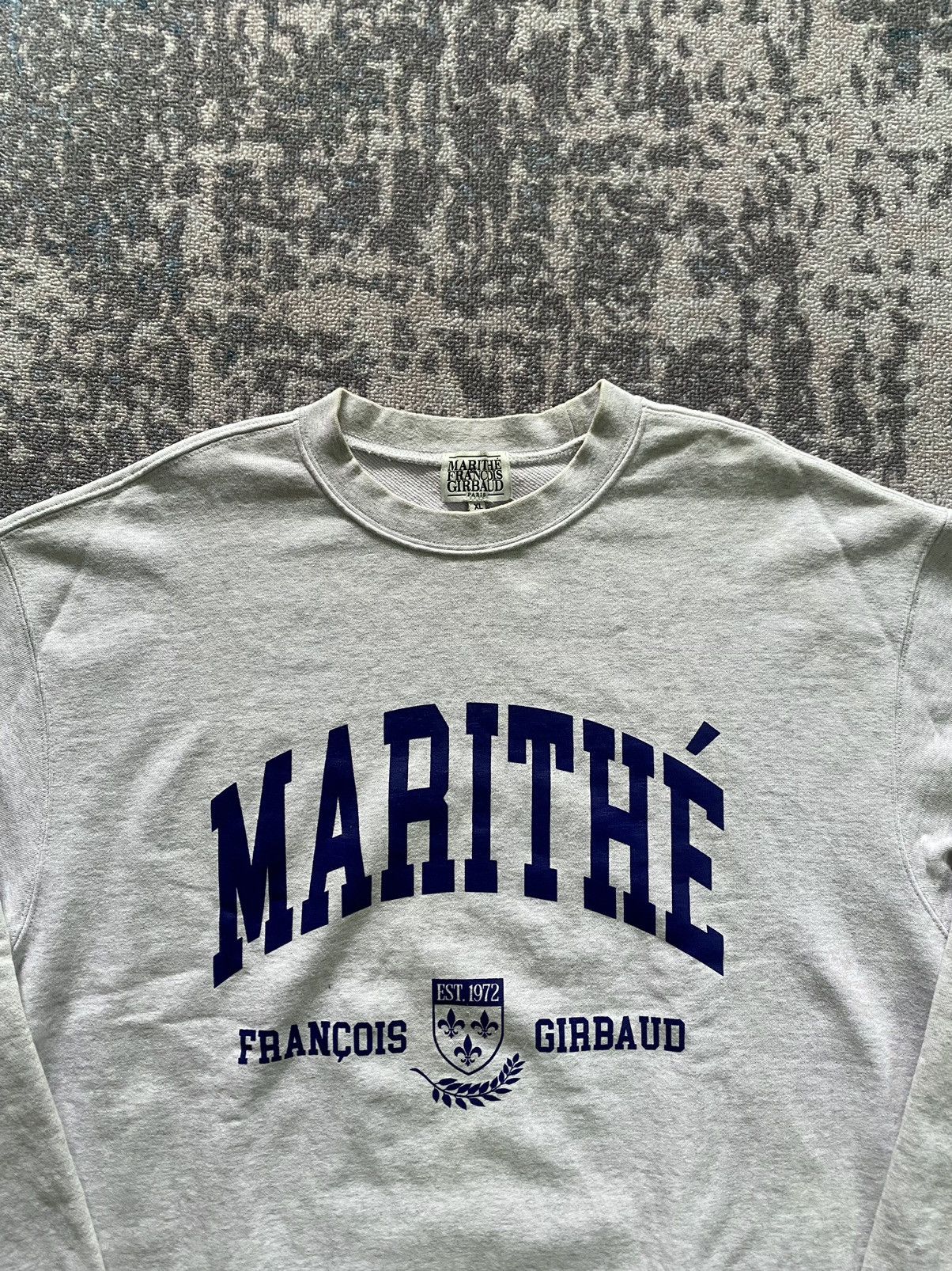 Marithe + Francois Girbaud Marithe Francois Girbaud Sweatshirt Size US XL / EU 56 / 4 - 2 Thumbnail