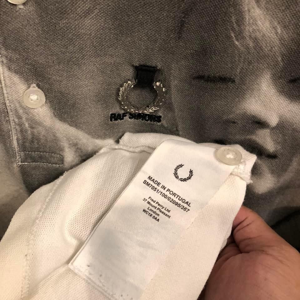 Raf by Raf Simons Raf Simon x Fred Perry Oversize Print Polo Size US M / EU 48-50 / 2 - 2 Thumbnail