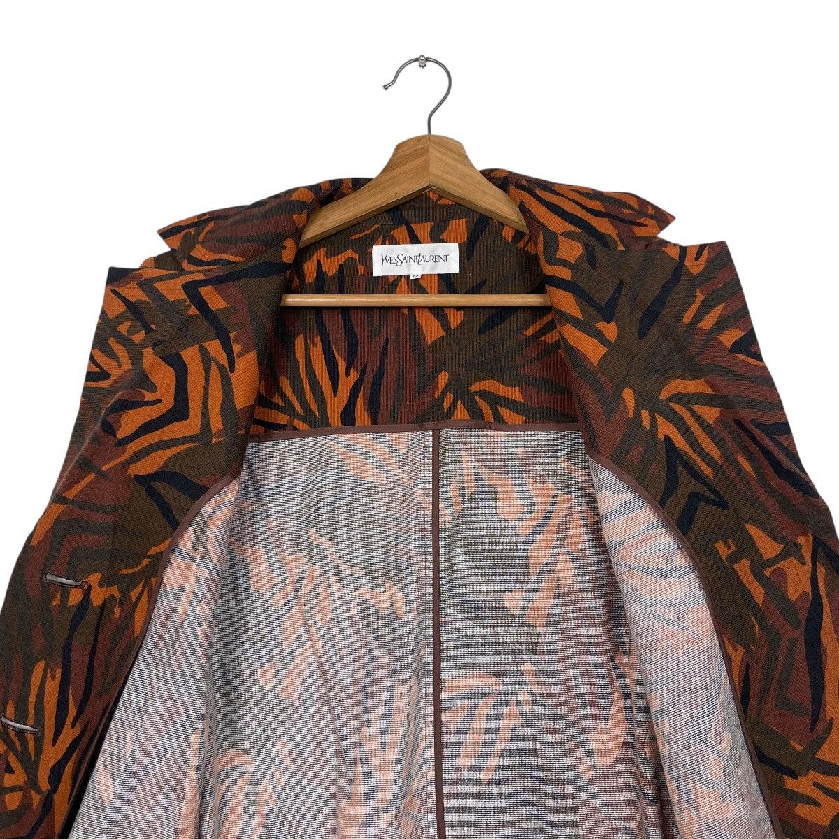 Yves Saint Laurent Yves Saint Laurent Abstract Design Jacket Size XS / US 0-2 / IT 36-38 - 12 Thumbnail