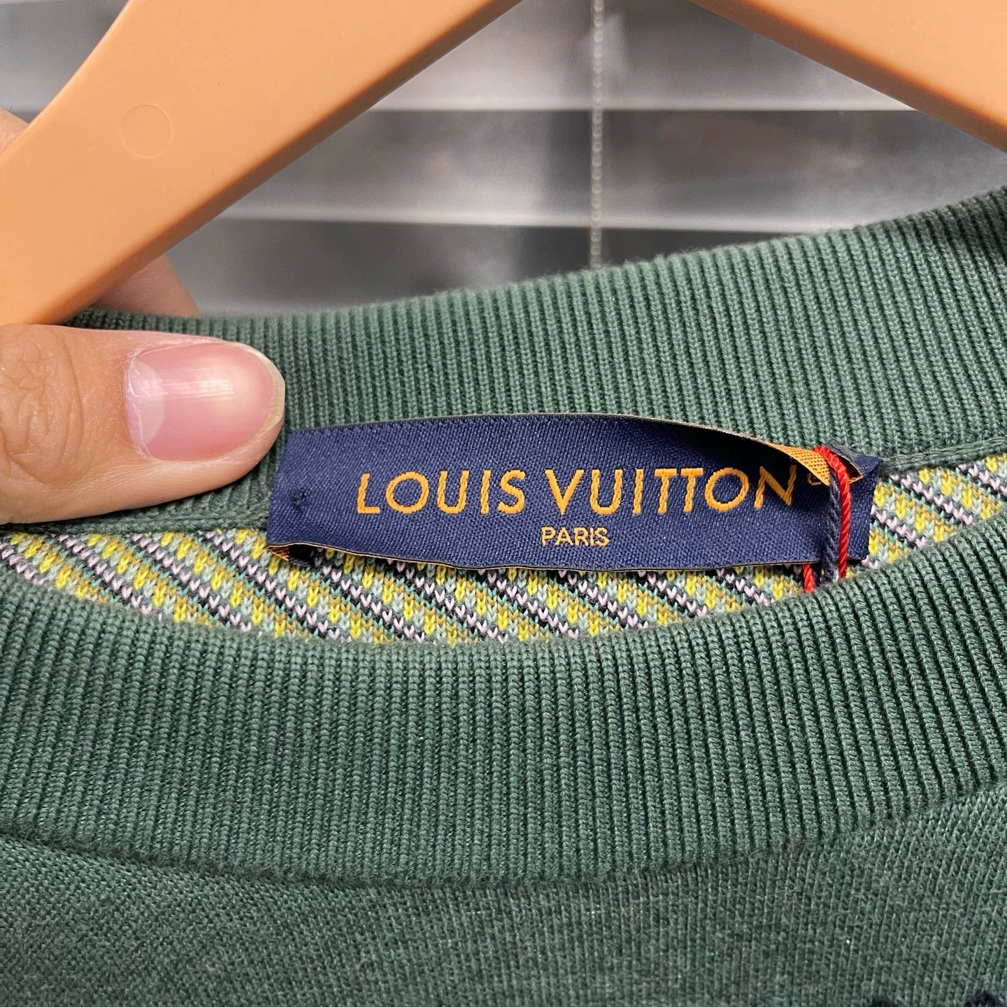 Louis Vuitton Louis Vuitton x Pharrell pixel knit emerald green M NWT Size US M / EU 48-50 / 2 - 4 Thumbnail