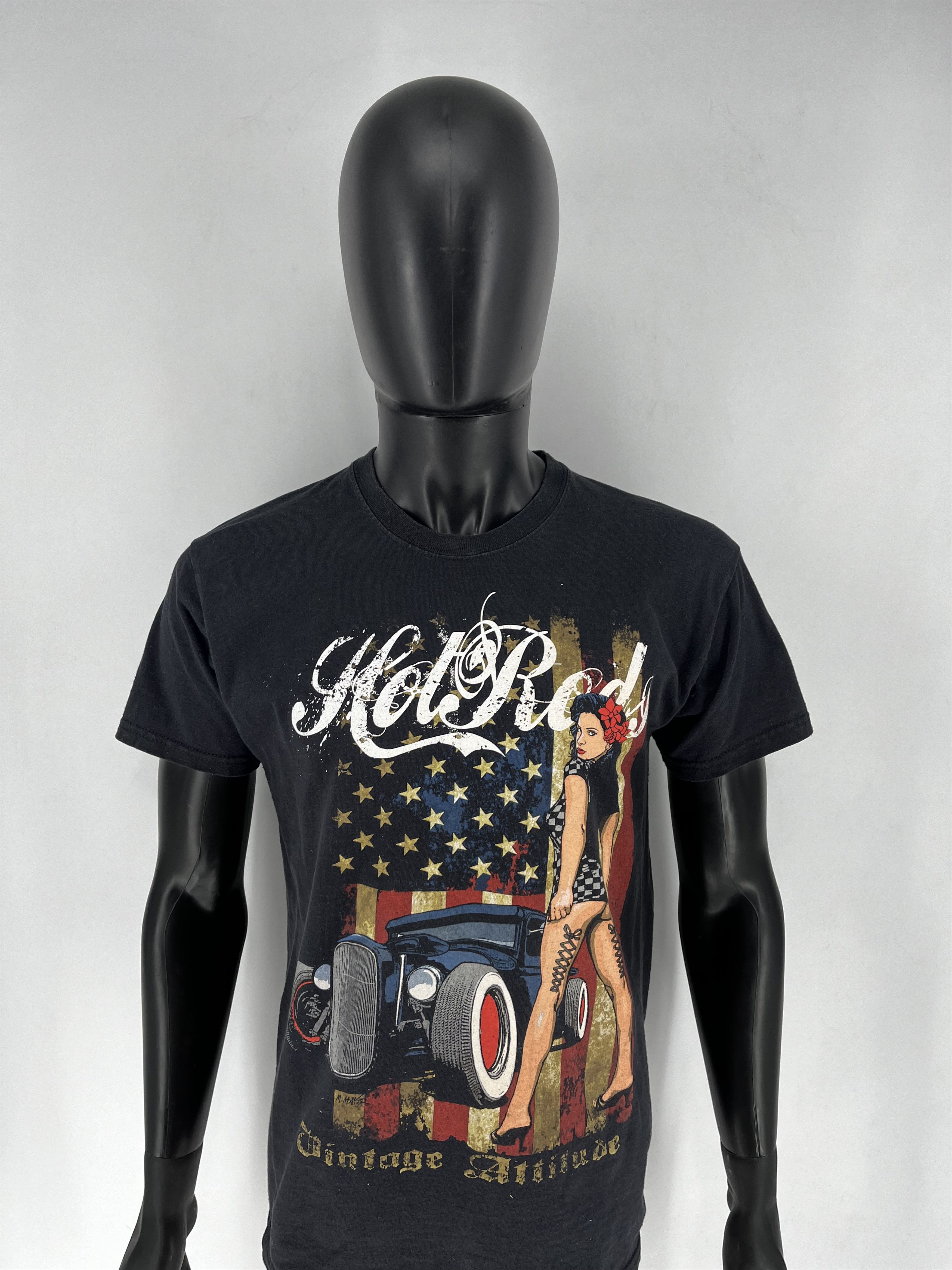 Harley Davidson × Vintage Vintage Y2K EMP Hot Rods majica M Size US L / EU 52-54 / 3 - 6 Thumbnail