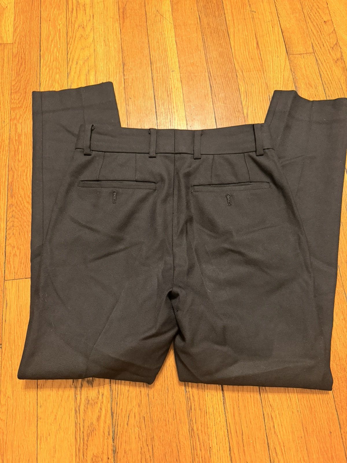 Wooyoungmi Wooyoungmi FW21 Black Straight Leg Trousers Paris Size US 28 / EU 44 - 3 Thumbnail