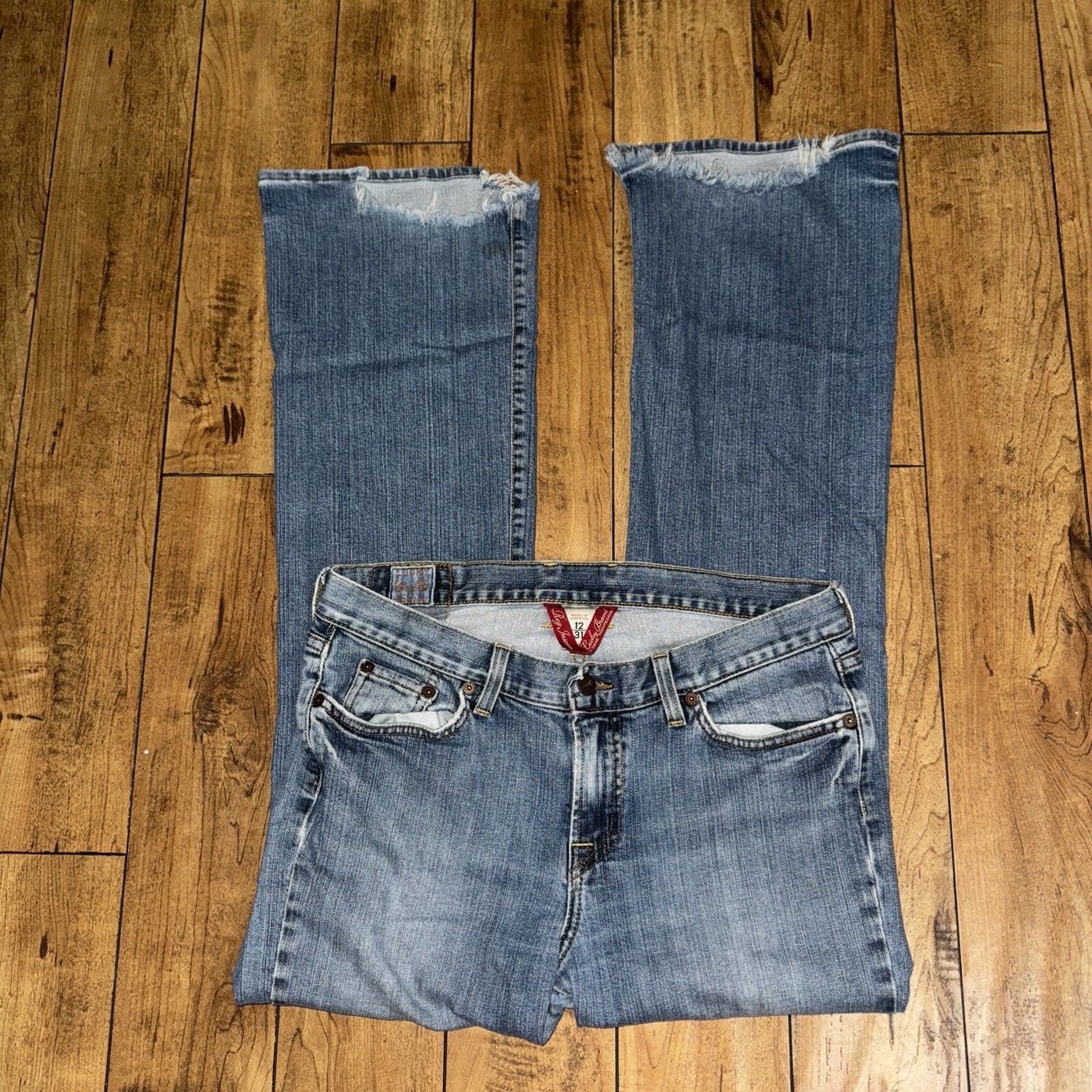 Lucky Brand × Vintage Vintage Lucky Brand By Gene Montesano Denim Jeans 34x32 Size US 34 / EU 50 - 5 Thumbnail