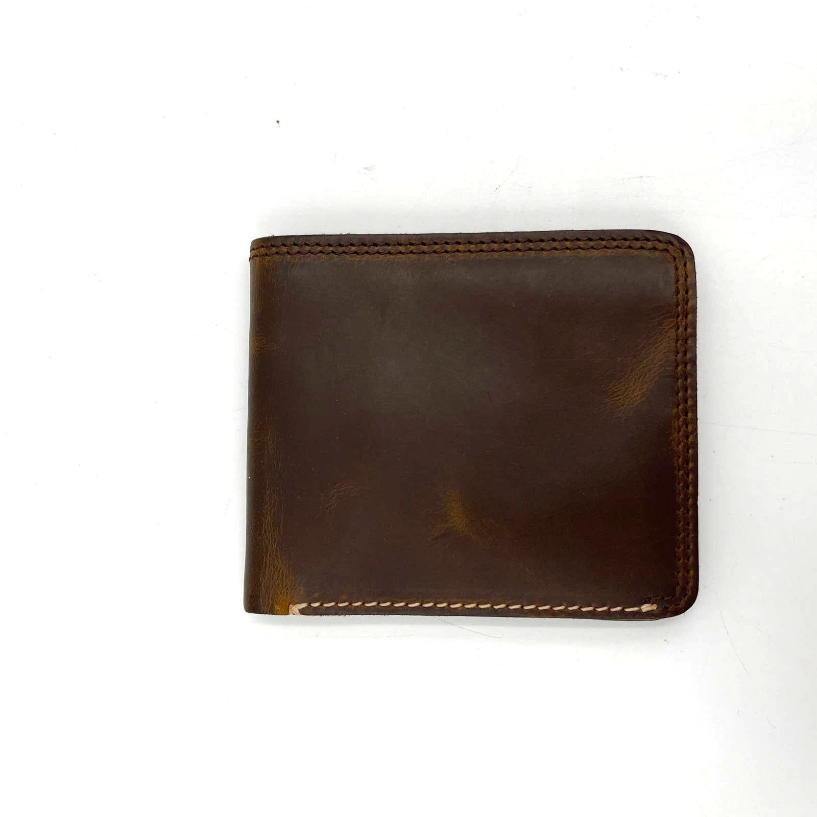 Timberland Timberland Wallet Horween Leather Men's Brown Bifold Size ONE SIZE - 2 Thumbnail