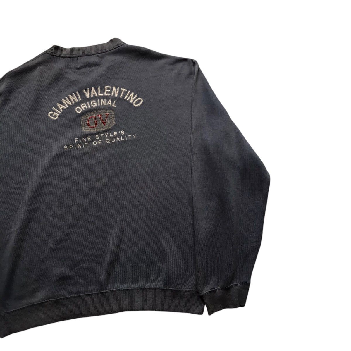 Japanese Brand × Valentino VINTAGE GIANNI VALENTINO SPELLOUT SWEATSHIRT Size US L / EU 52-54 / 3 - 2 Thumbnail