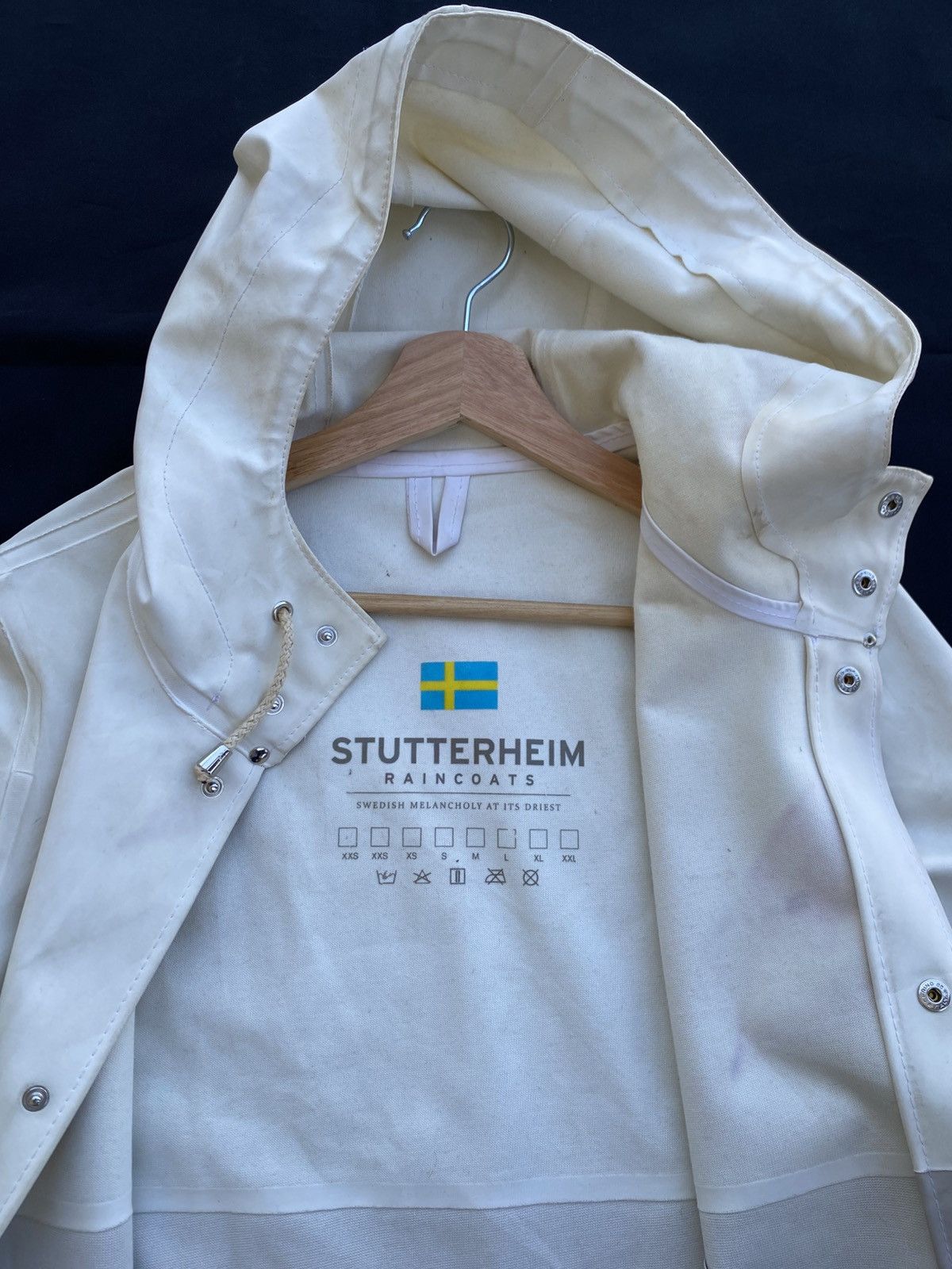 Stutterheim Rare Stutterheim Stockholm raincoat three-shade color scheme Size US M / EU 48-50 / 2 - 11 Thumbnail