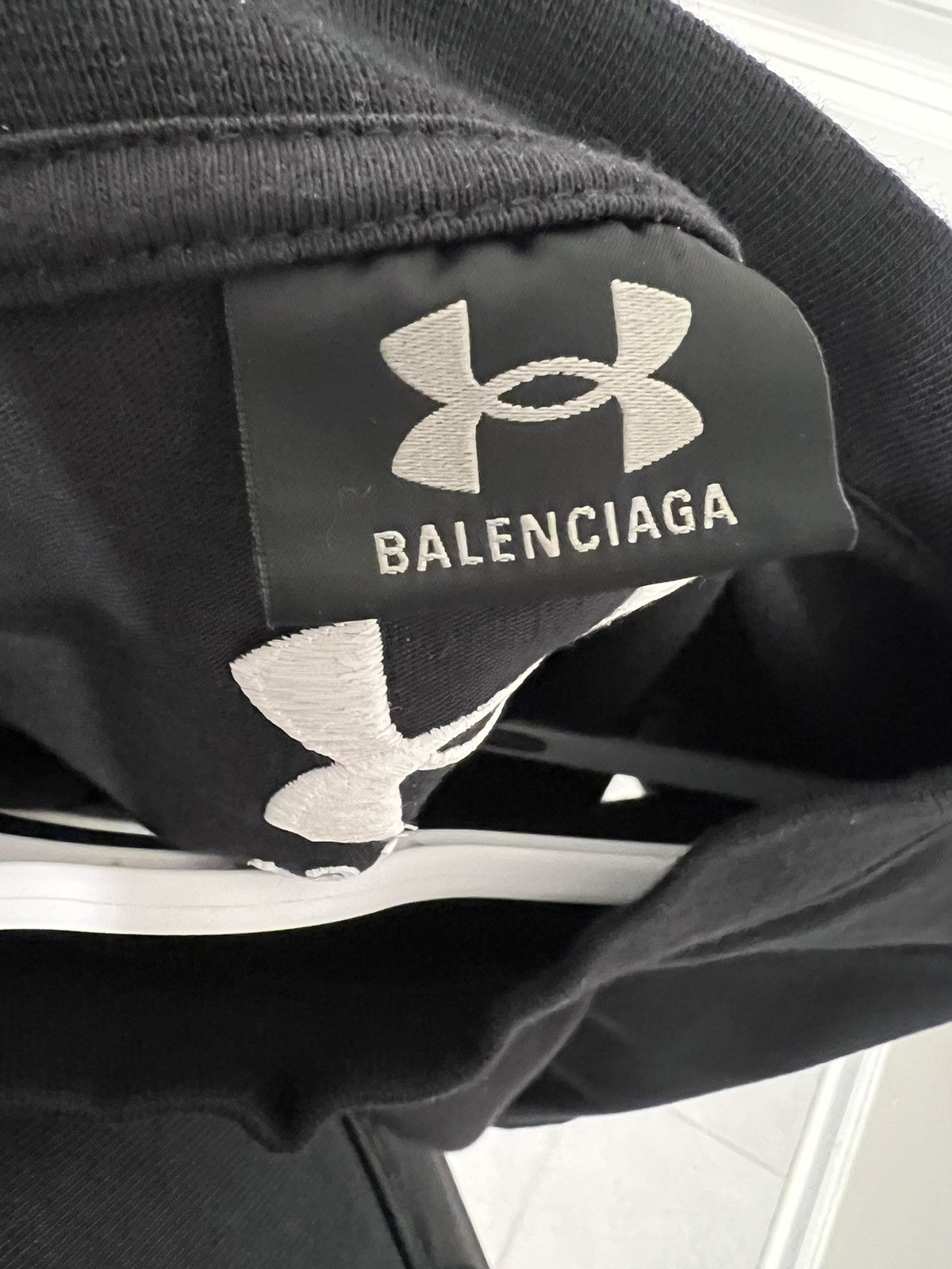Balenciaga × Under Armour Balenciaga Under Armour T Shirt Oversized Fit $795 Size US XL / EU 56 / 4 - 3 Thumbnail