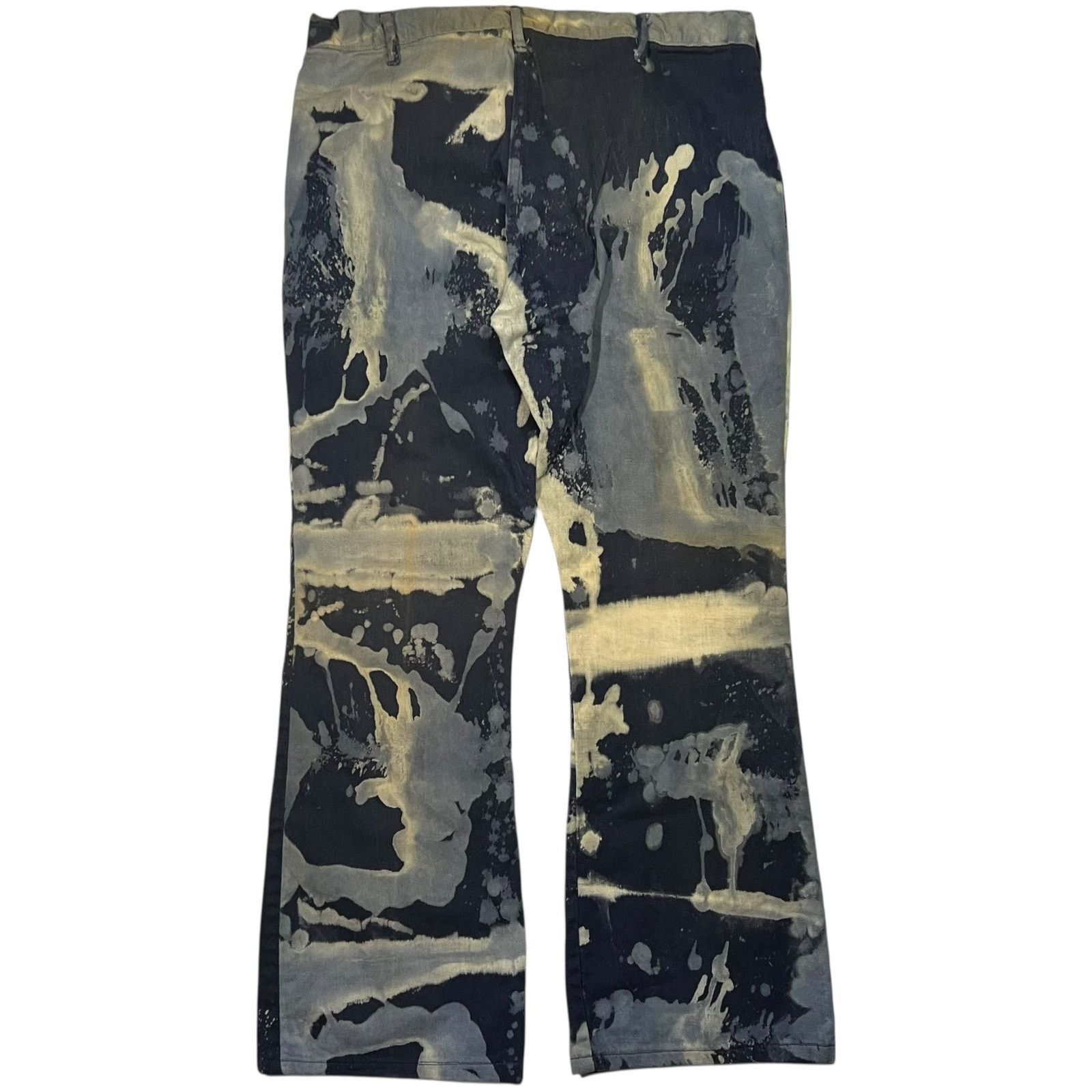 Vintage Vintage 1970s acid wash tie dye faded hippie flare pants Size US 33 - 7 Thumbnail