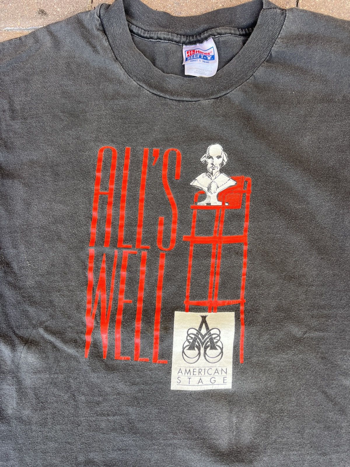 Other Vintage 90s Art T-Shirt — Single Stitch Made in USA Size US L / EU 52-54 / 3 - 2 Thumbnail