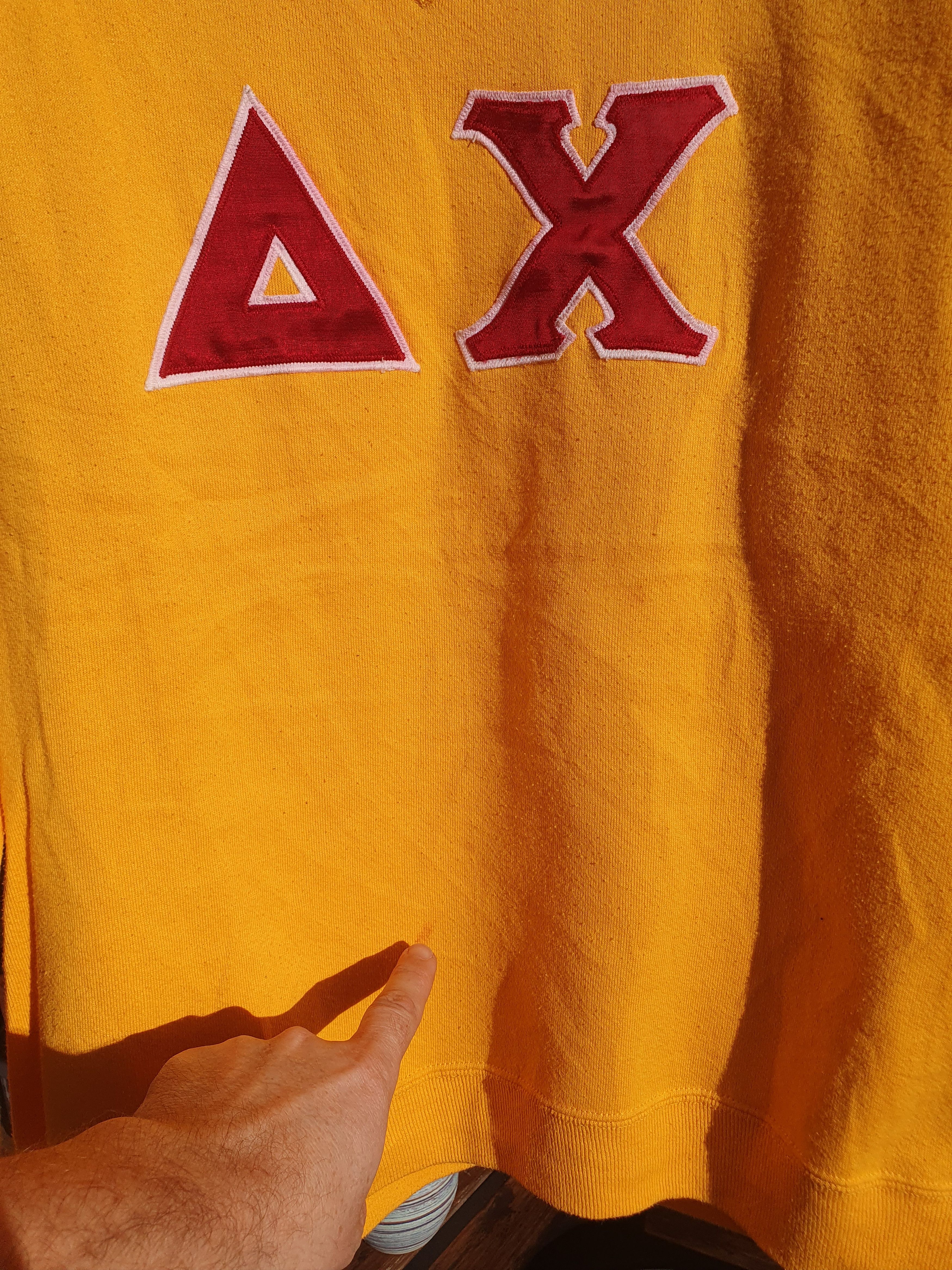Russell Athletic × Vintage Vintage Russel Athletic Delta Chi Made in USA Sweatshirt L Size US L / EU 52-54 / 3 - 9 Thumbnail