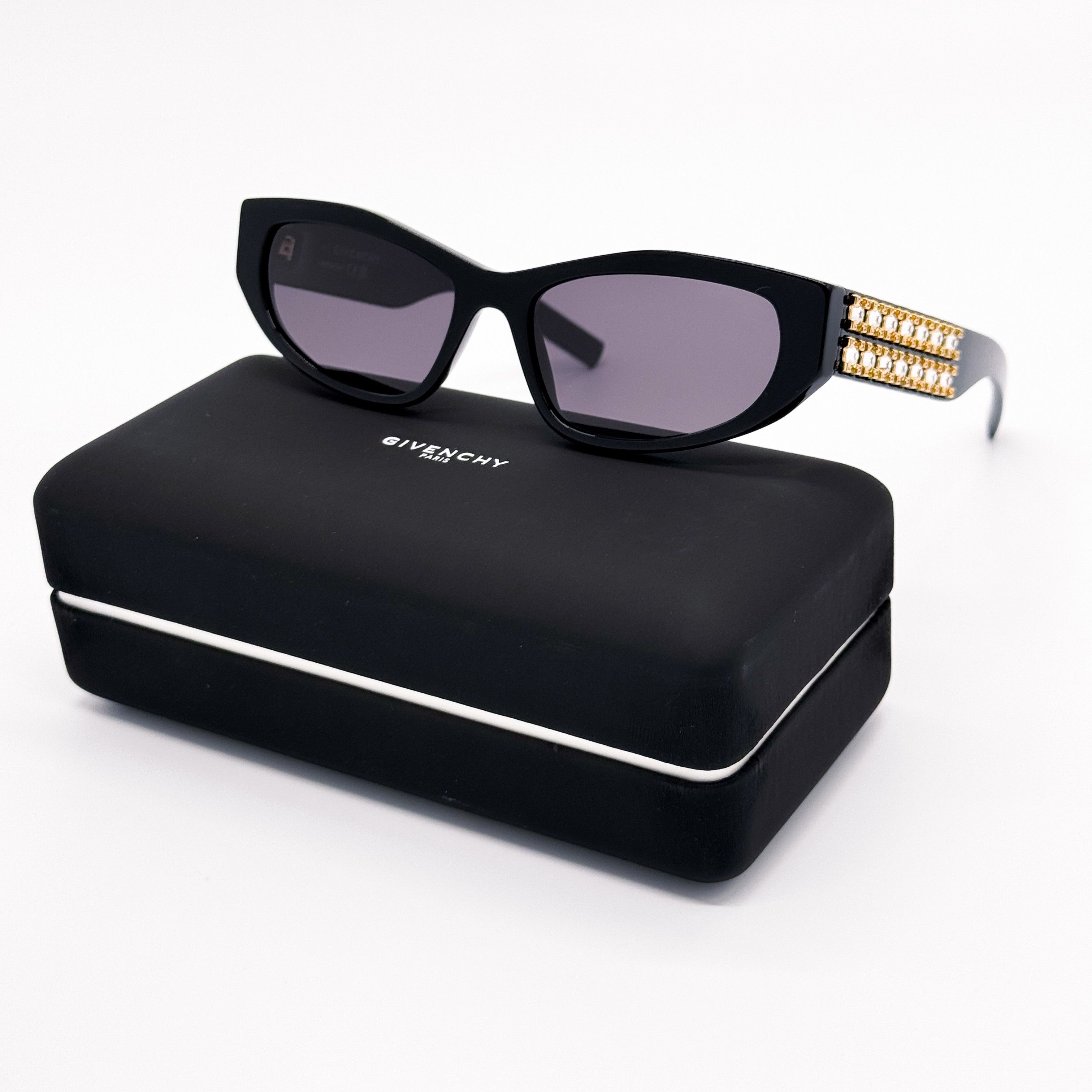 Givenchy NEW GIVENCHY GV40078I 01A BLACK WOMEN SUNGLASSES GIVENCHY Size ONE SIZE - 1 Thumbnail