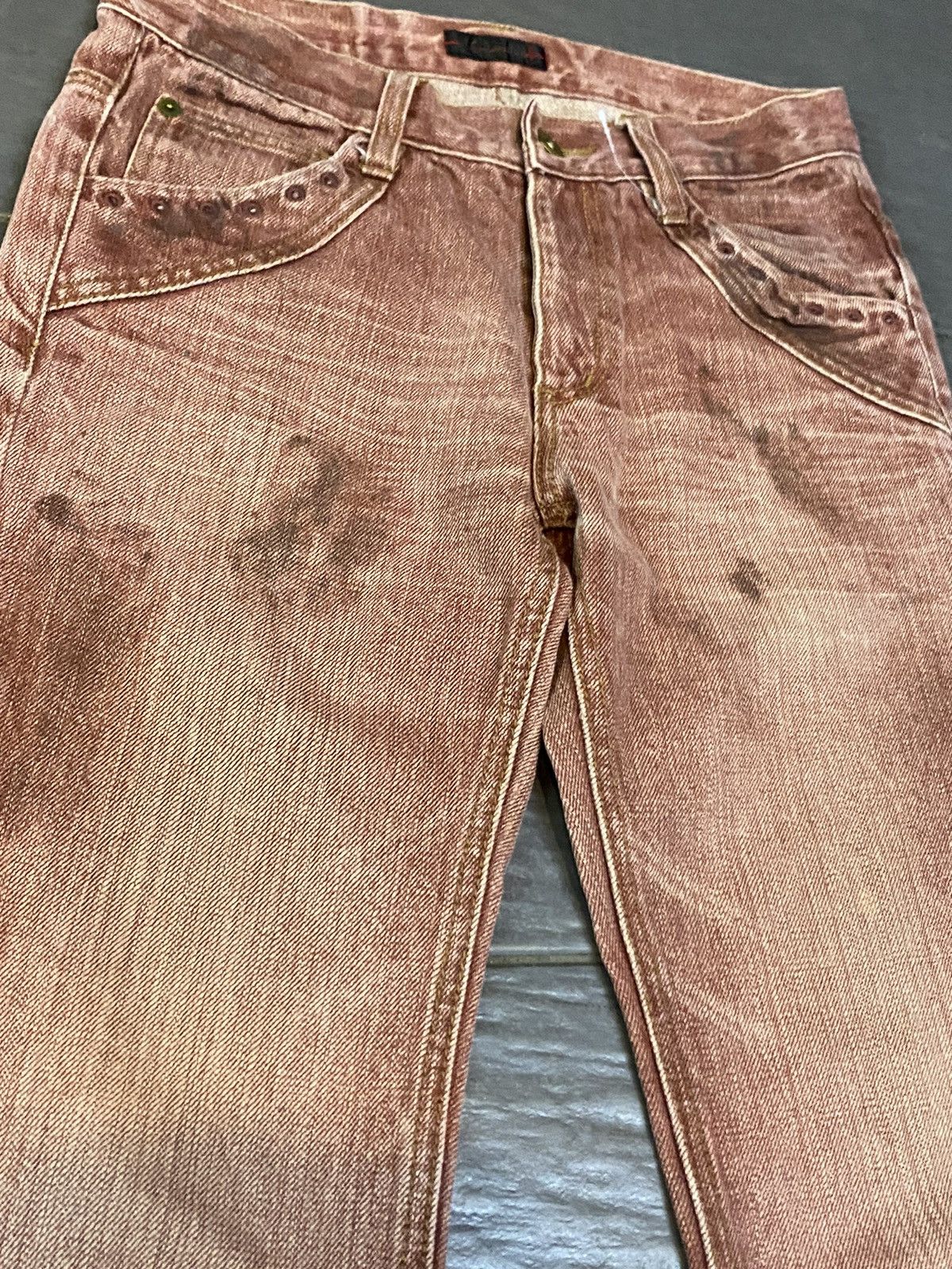 Hysteric Glamour × Morgan Homme × Vintage Morga Homme nice design rare colour Size US 29 - 4 Thumbnail