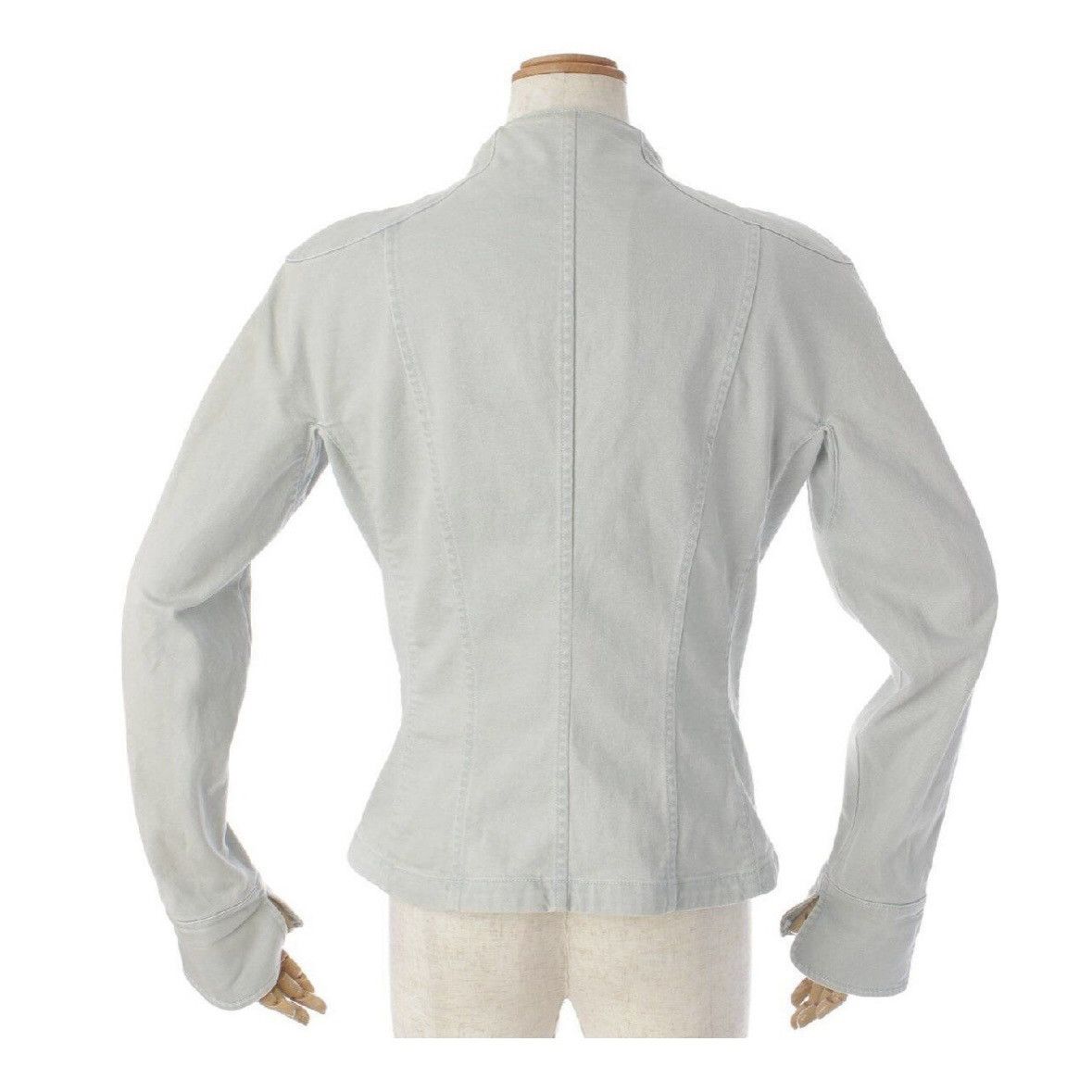 Chanel Chanel P22901 Cocomark Denim Cotton Jacket WomenLight Blue Size S / US 4 / IT 40 - 4 Thumbnail