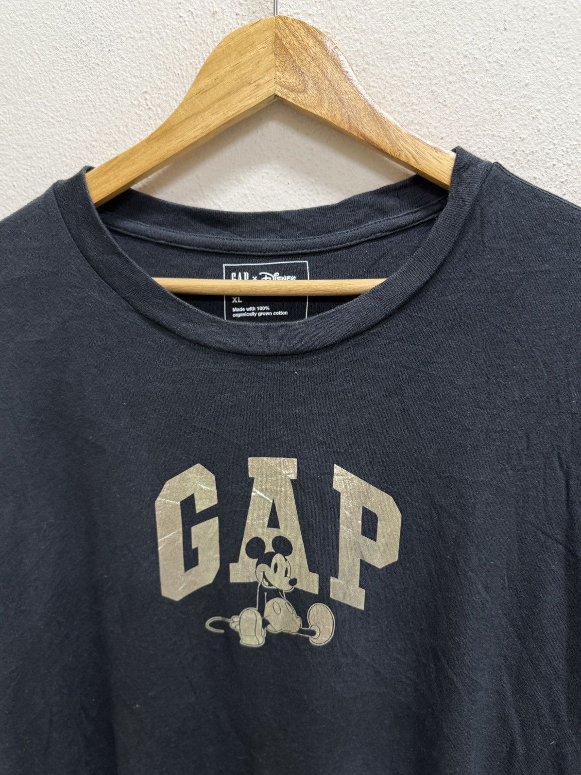 Gap Gap X Disney Mickey Mouse Longsleeve Tshirt Size US XL / EU 56 / 4 - 5 Thumbnail