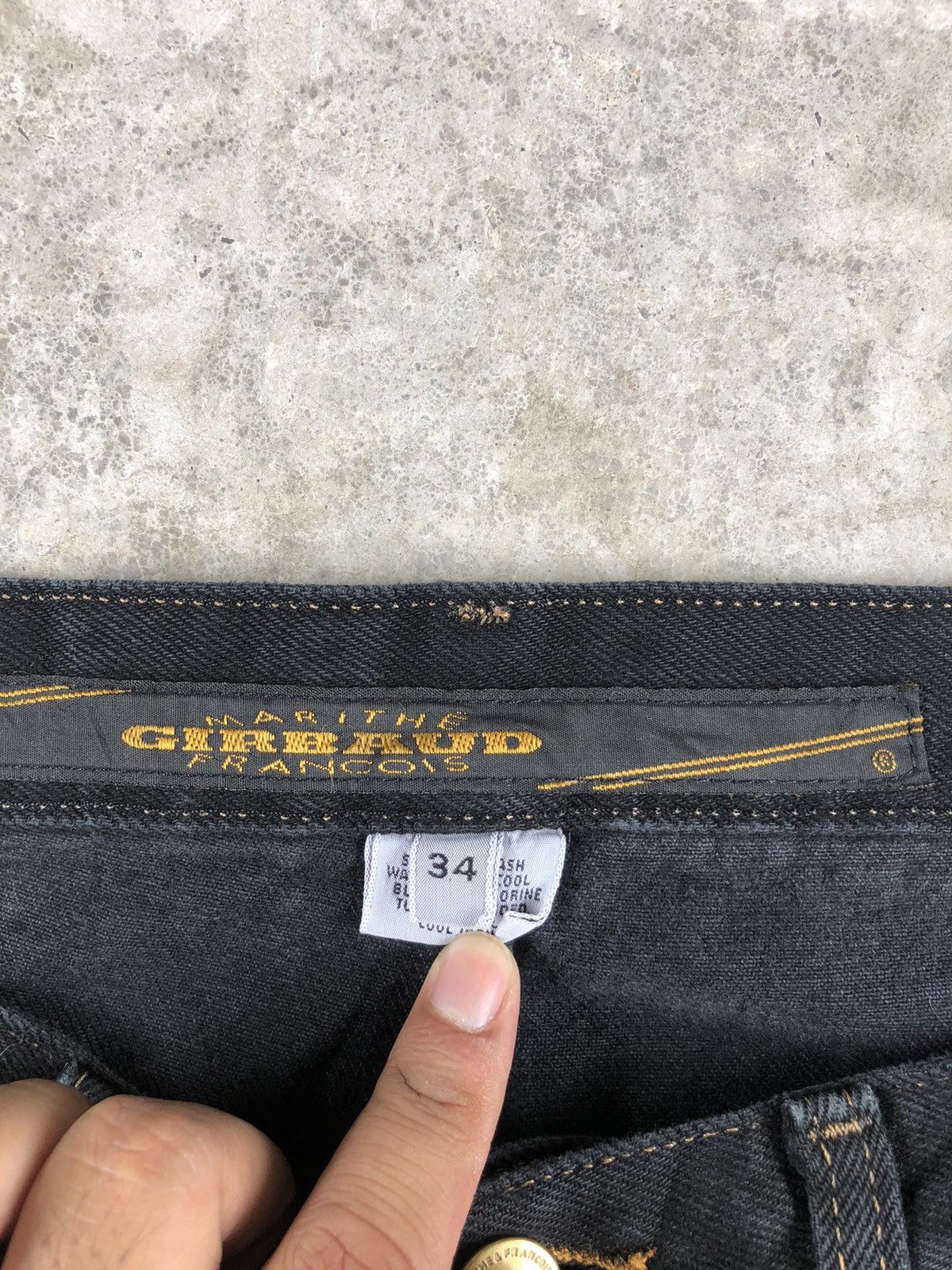 Marithe + Francois Girbaud Vintage 80’s Marithe Francois Girbaud Baggy Jeans Distressed Size US 32 / EU 48 - 16 Thumbnail