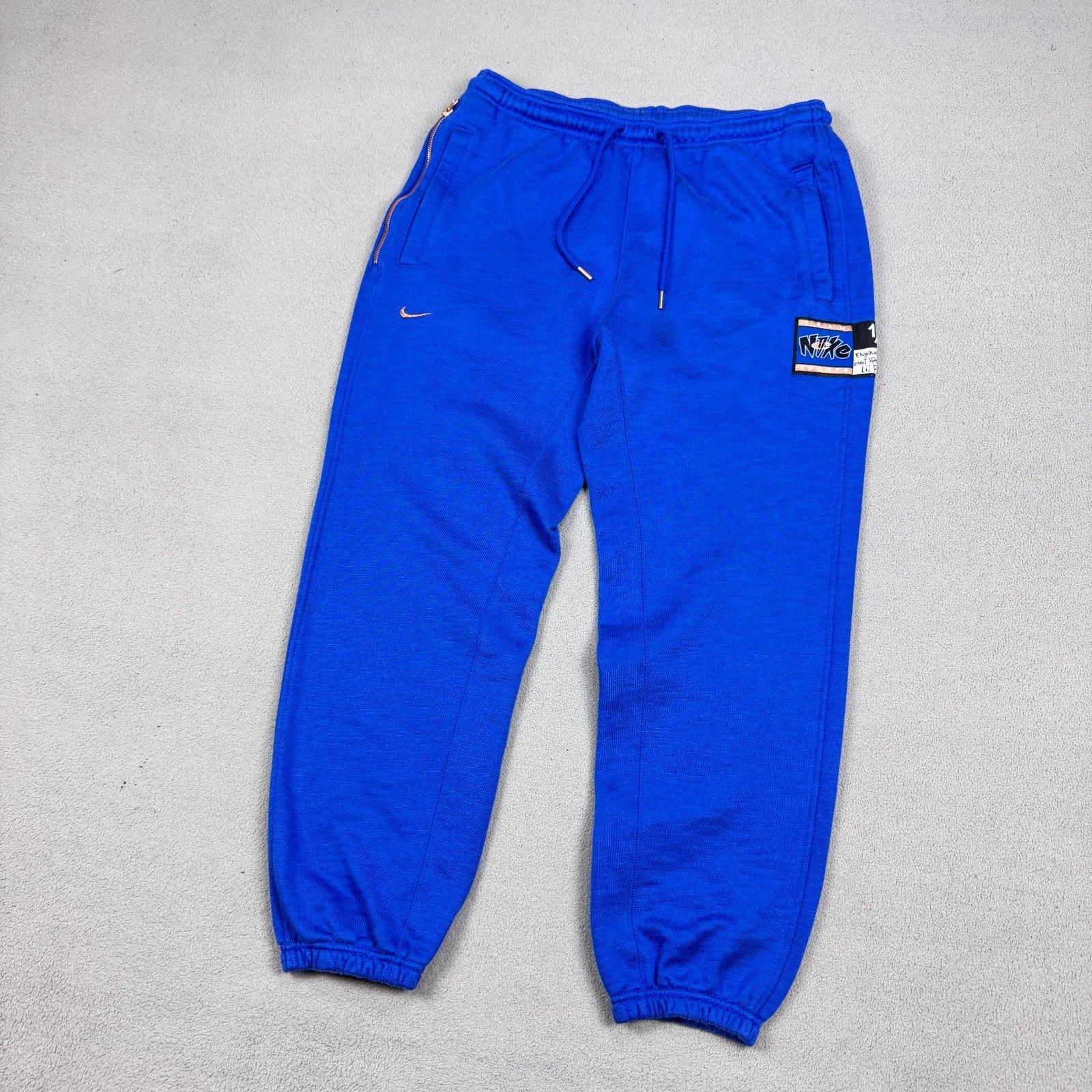 Nike Nike Lil Penny Hardaway Basketball Fleece Joggers Blue XL Size US 34 / EU 50 - 10 Thumbnail