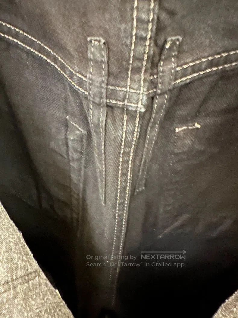 Rick Owens Rick Owens Waxed black cattle. Size US 32 / EU 48 - 6 Thumbnail