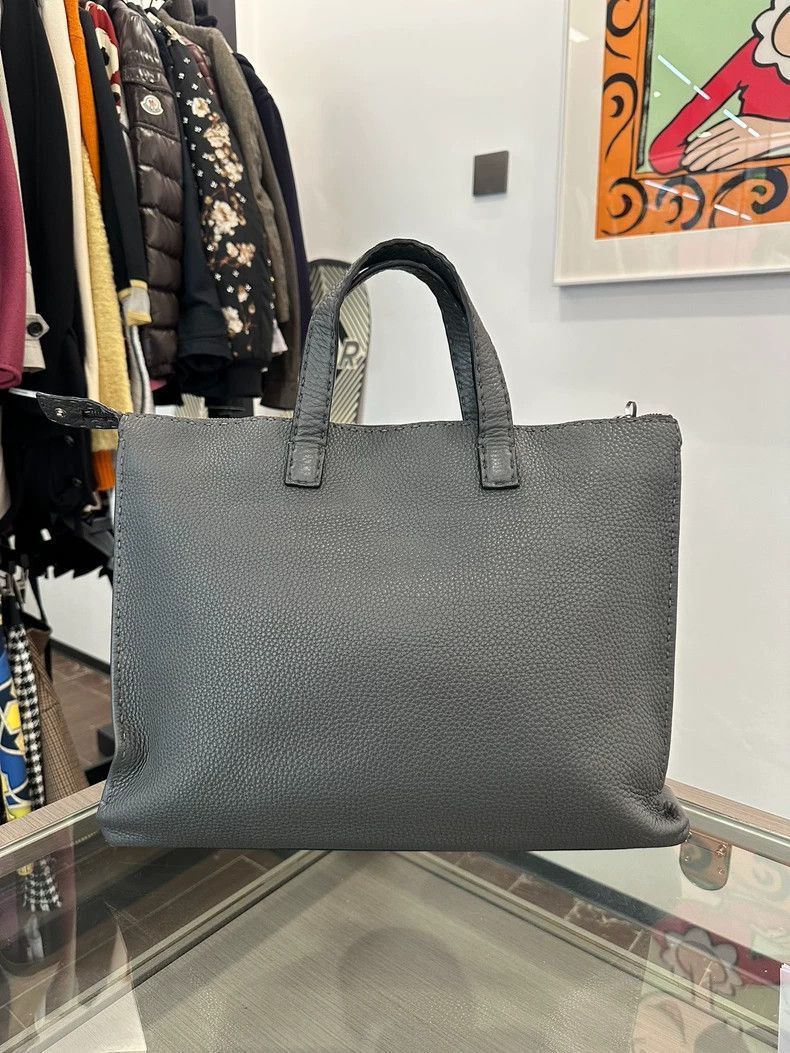Fendi fendi classic elephant grey tote bag-2508 Size ONE SIZE - 2 Thumbnail