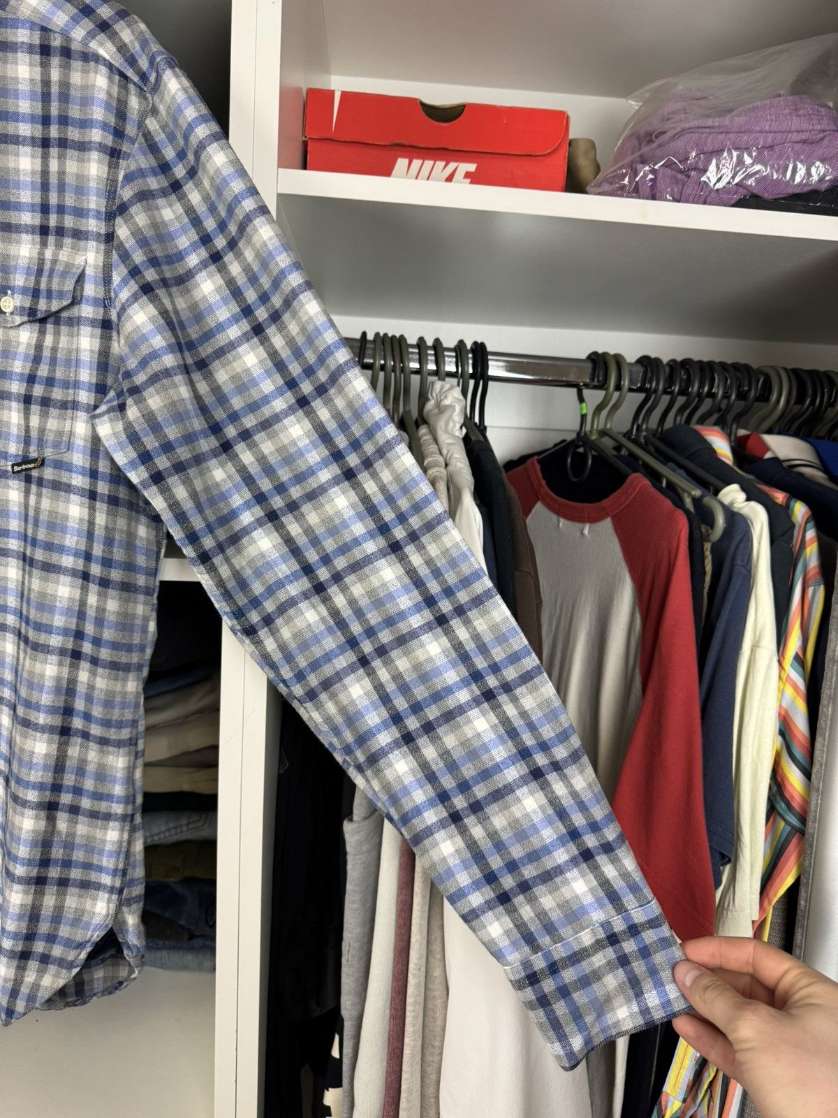 Barbour Barbour International Men's Check Shirt Long Sleeve Plaid Size US M / EU 48-50 / 2 - 12 Thumbnail