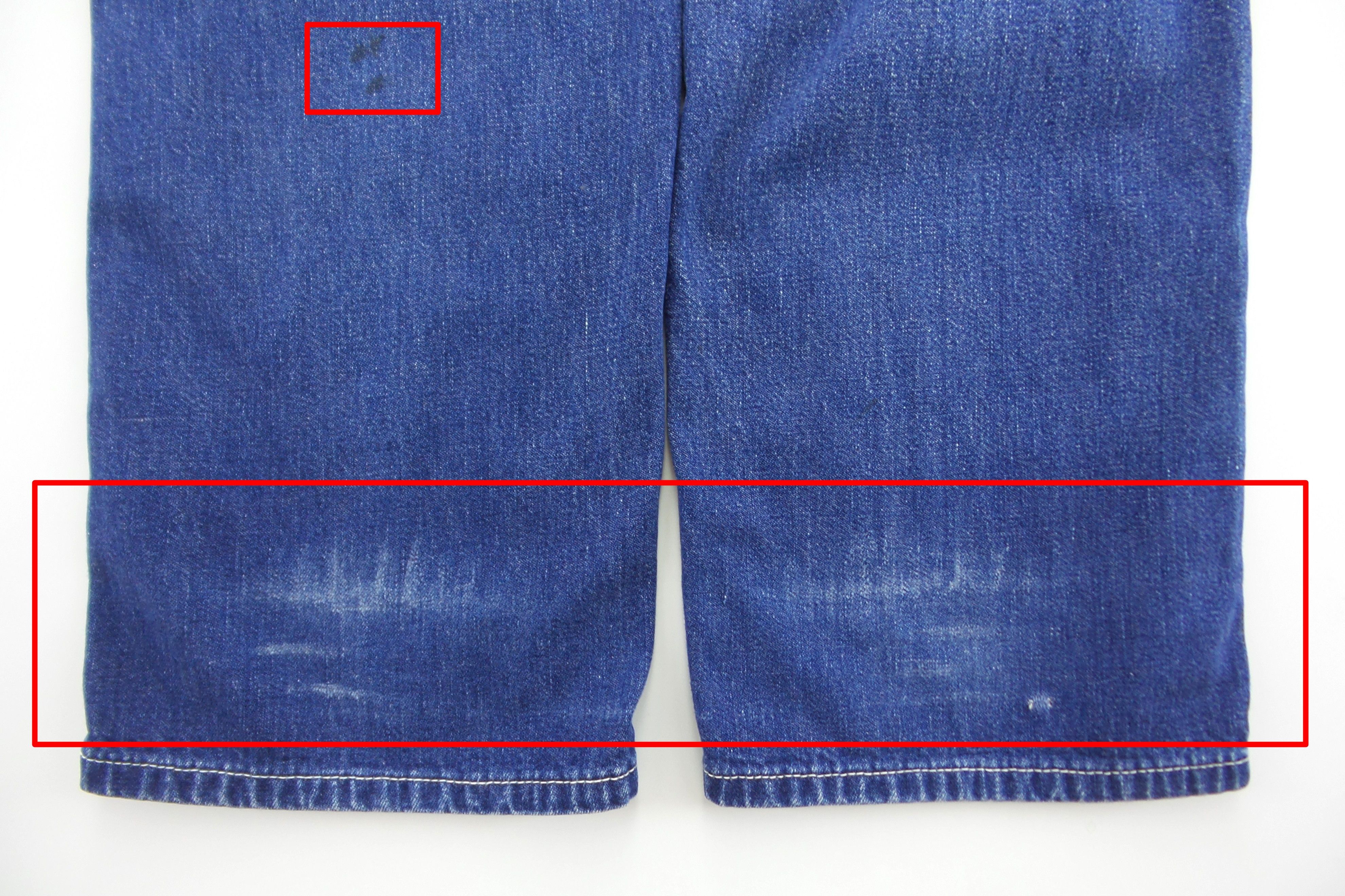 Lee × Vintage VINTAGE Lee '42 Talon Zipper' Carpenter Jeans W24xL41 Size US 26 / EU 42 - 9 Thumbnail