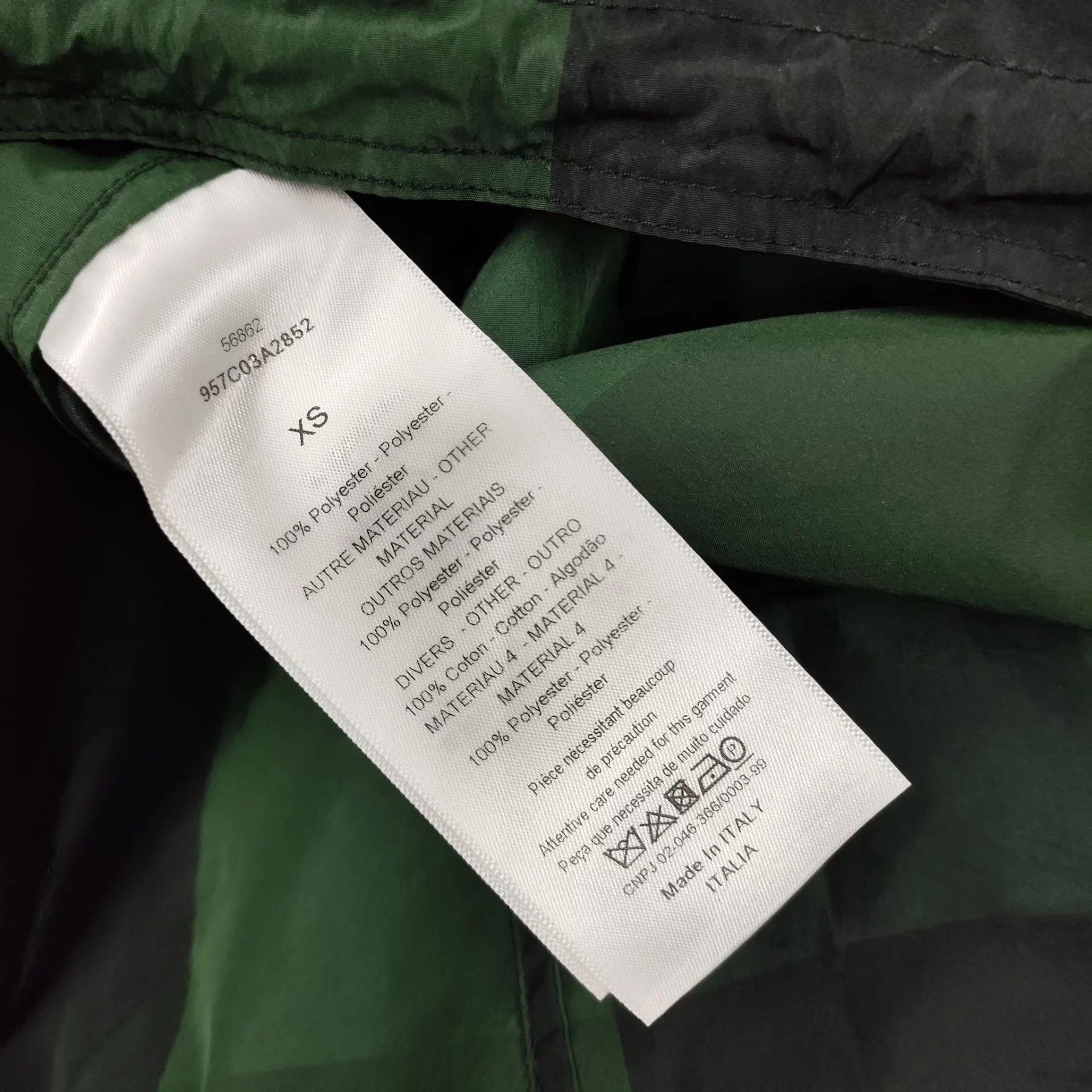 Dior Dior Color Blocked XS Shell Jacket 251027KCWYB02 Size XS / US 0-2 / IT 36-38 - 3 Thumbnail