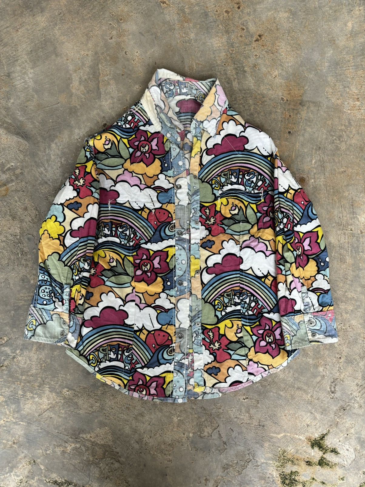 Other Vintage Hysteric Glamour Full Print Shirt Size US M / EU 48-50 / 2 - 2 Thumbnail
